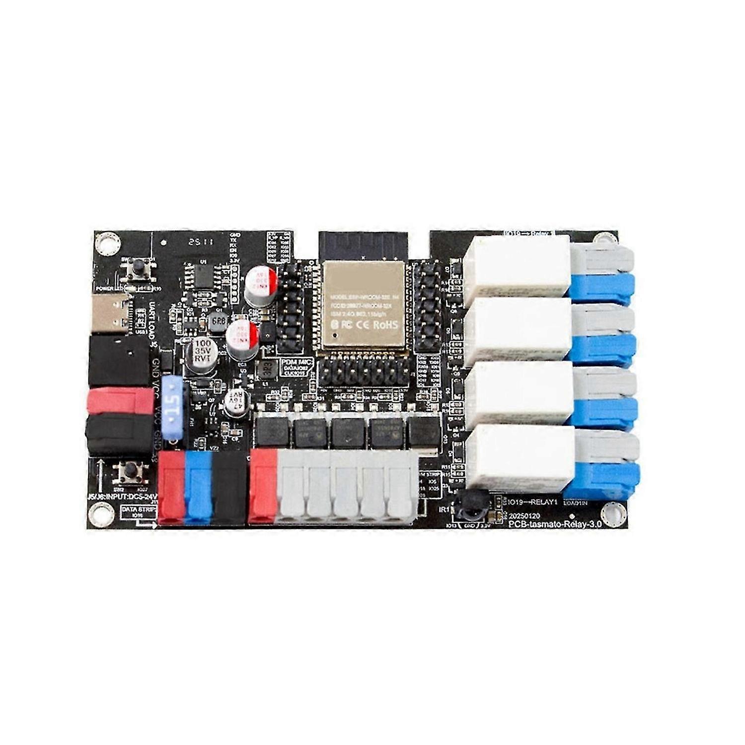 WLED ESP32 Development Board Microphone Function RGB IC Dynamic Mode PWM Static Output GPIO Port Rel