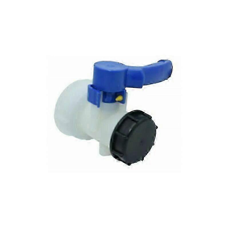 2024，Ibc 罐阀门 1000 升 2”/ 62 mm 集成塑料蝶阀 Dn40 （62 mm）