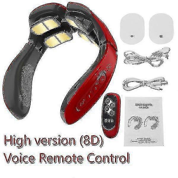 2025 8d Electric Pulse Back And Neck Massager