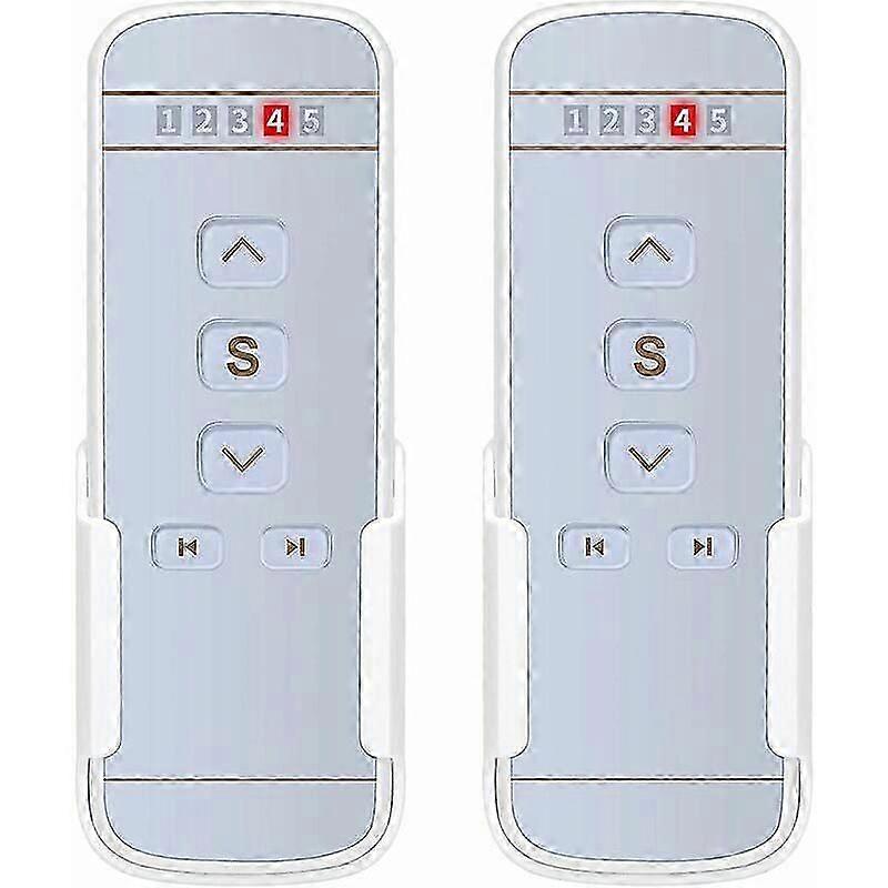 2 για τηλεχειριστήριο Telis 4 RTS Pure - 433.42MHZ από ραδιόφωνο RTS 5 καναλιών, για έλεγχο 5 κινητήρων ή 5 ομάδων ραδιοκινητήρων RTS