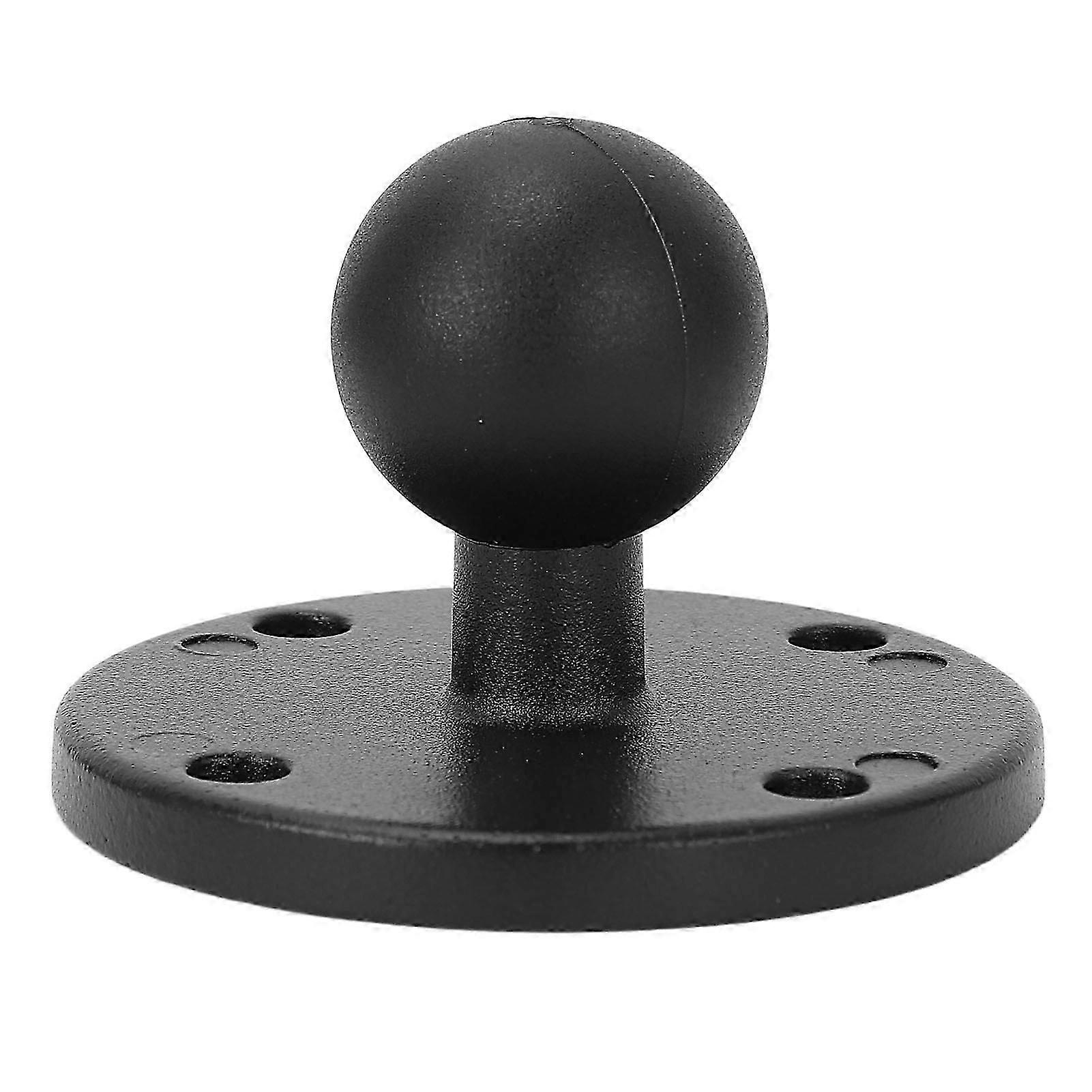 Metal AMPS Adapter Plate 1in Round Ball Mount 4 Hole Pattern Drill Base Aluminium Alloy for Bracket