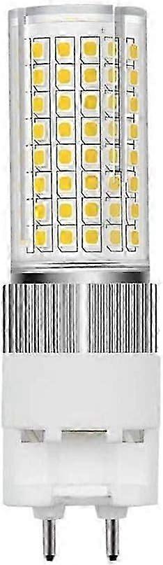 لمبة LED G12 G12 16W ضوء لمبة قاعدة إبرة مزدوجة ، لمبة هاليد معدنية مكافئة لمبة G12 (أبيض دافئ) -2025