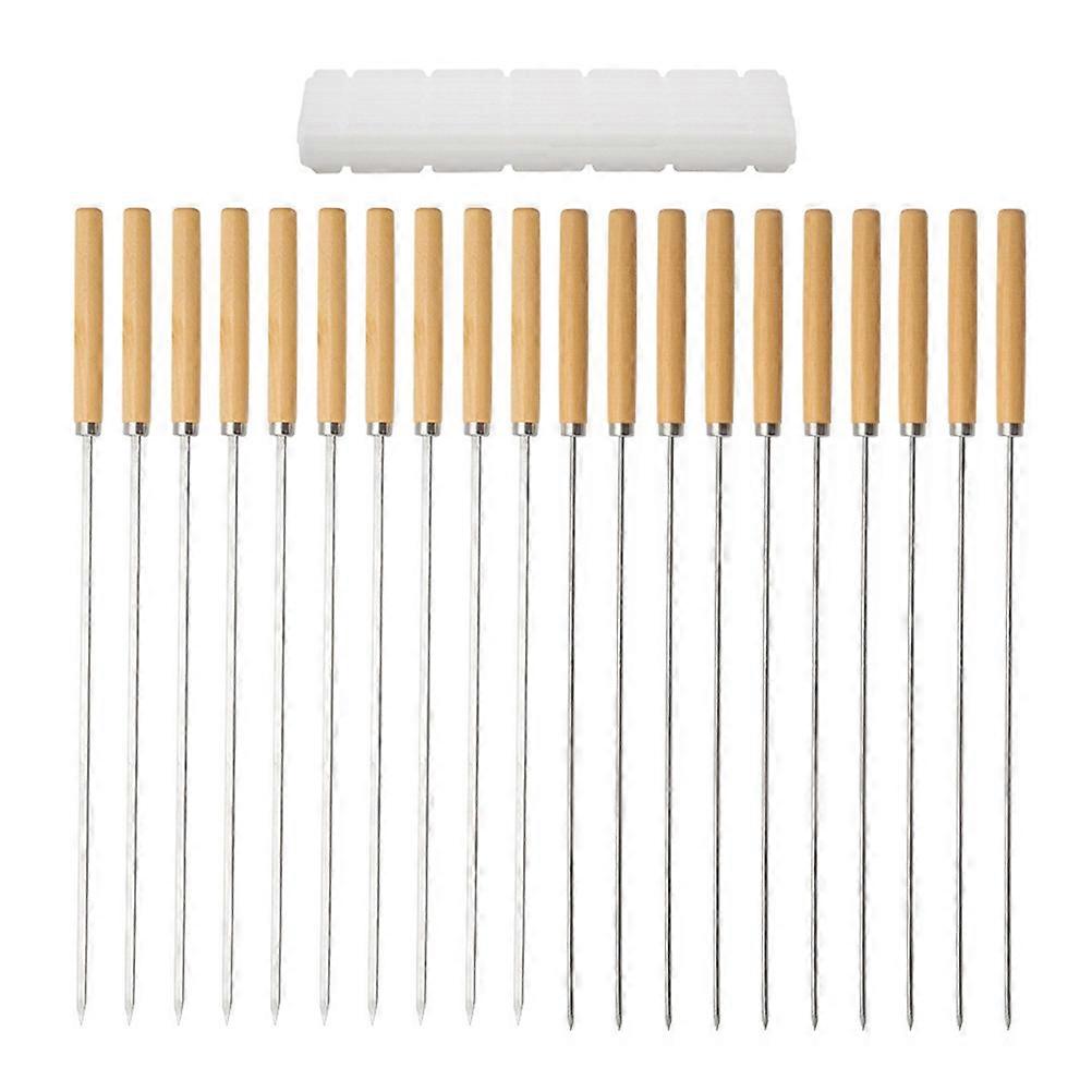 Multipurpose Skewers Stainless Steel Skewers for Barbecue 1Set