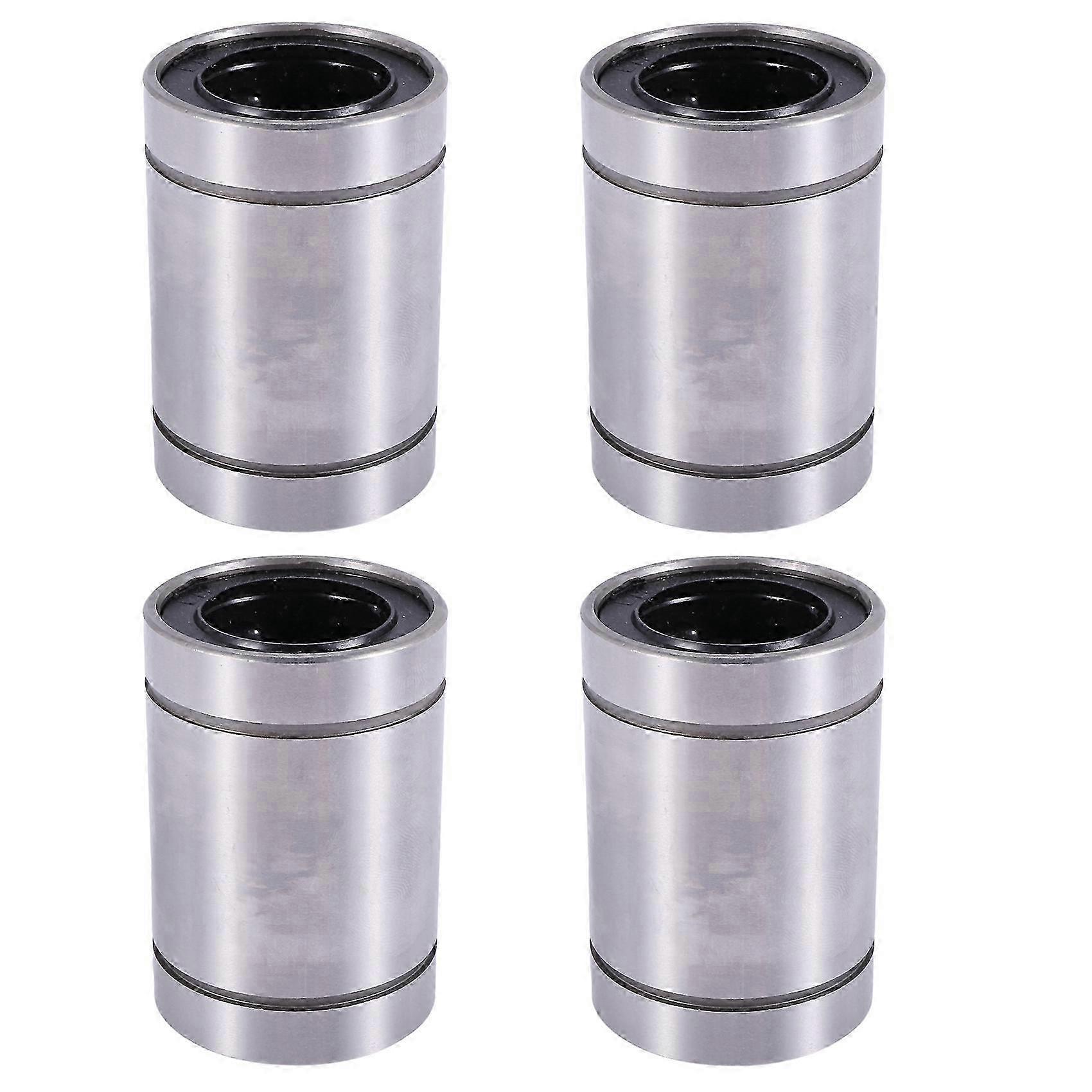 4X LM25UU Linear Motion Ball Bearing Bushing with Double Side Rubber Seal - 25mm x 40mm x 59mm Specification