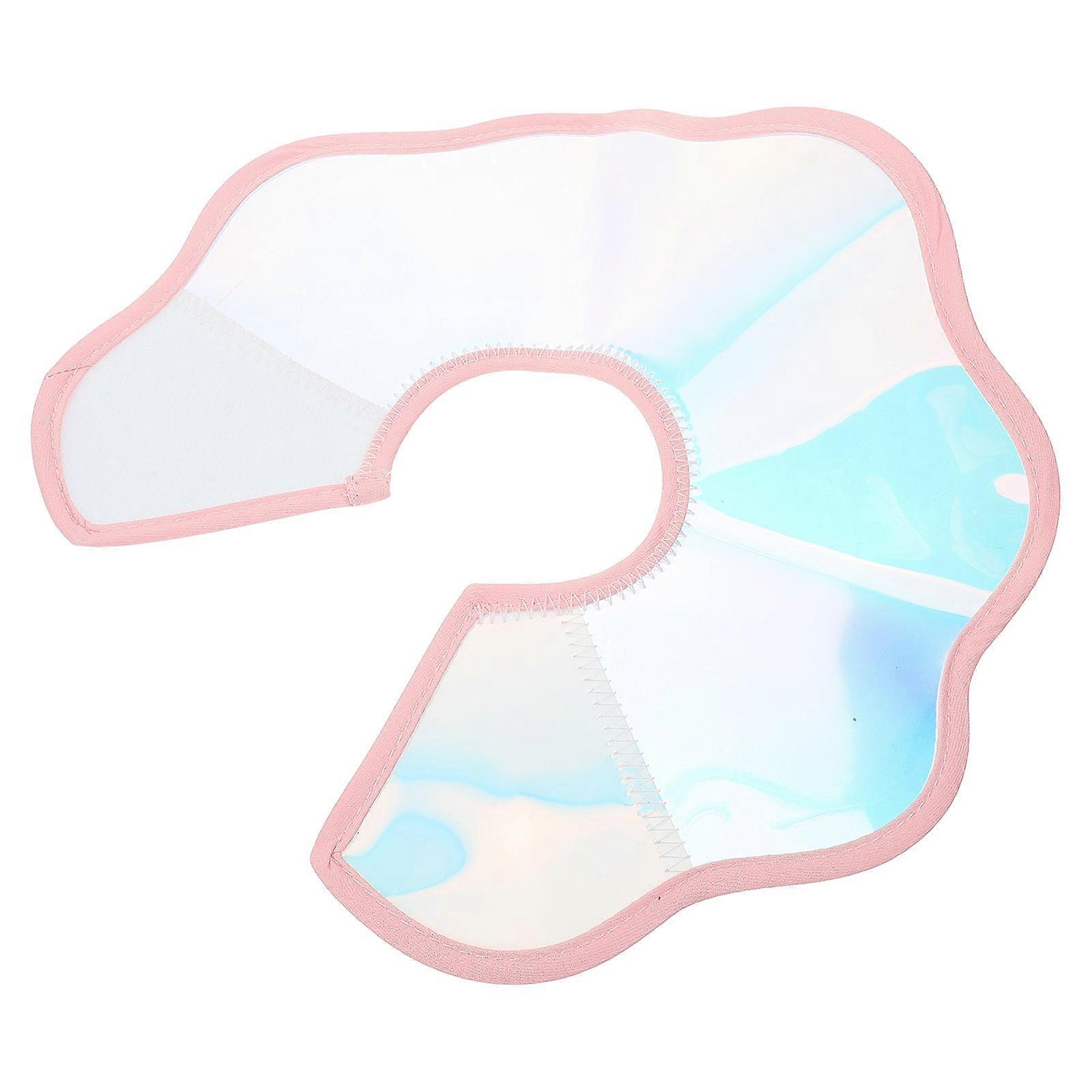 PVC Cat Recovery Collar for Post Surgery Protection Pink