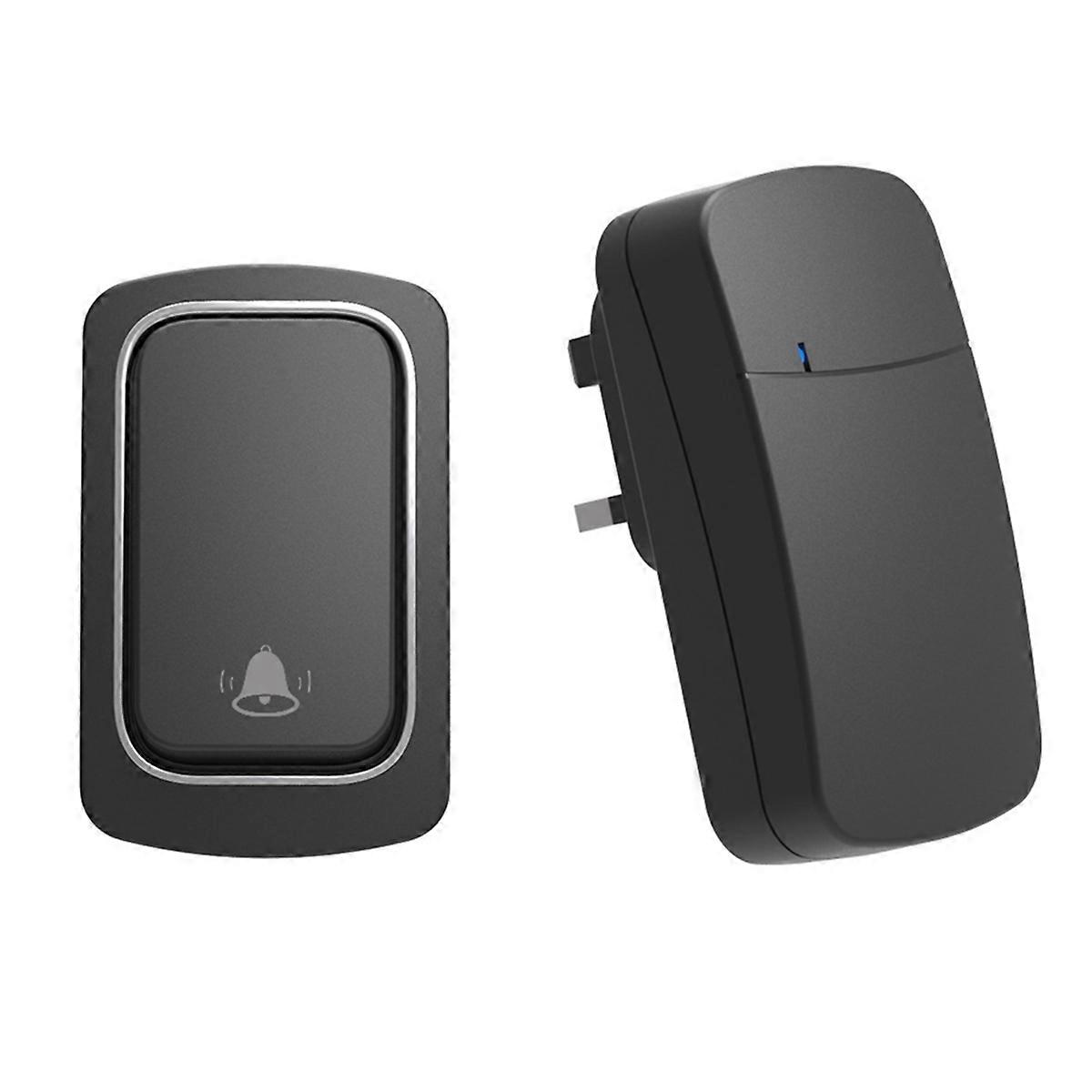 Wireless DoorBell No Battery Waterproof Door Bell UK plug