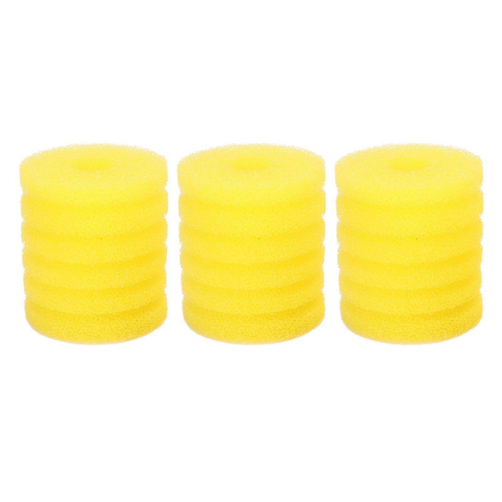 3Pcs Aquarium Filter Sponge Fish Tank Cylindrical Filter Foam Sponge Rolls Filter Accessories for Fish Tank
