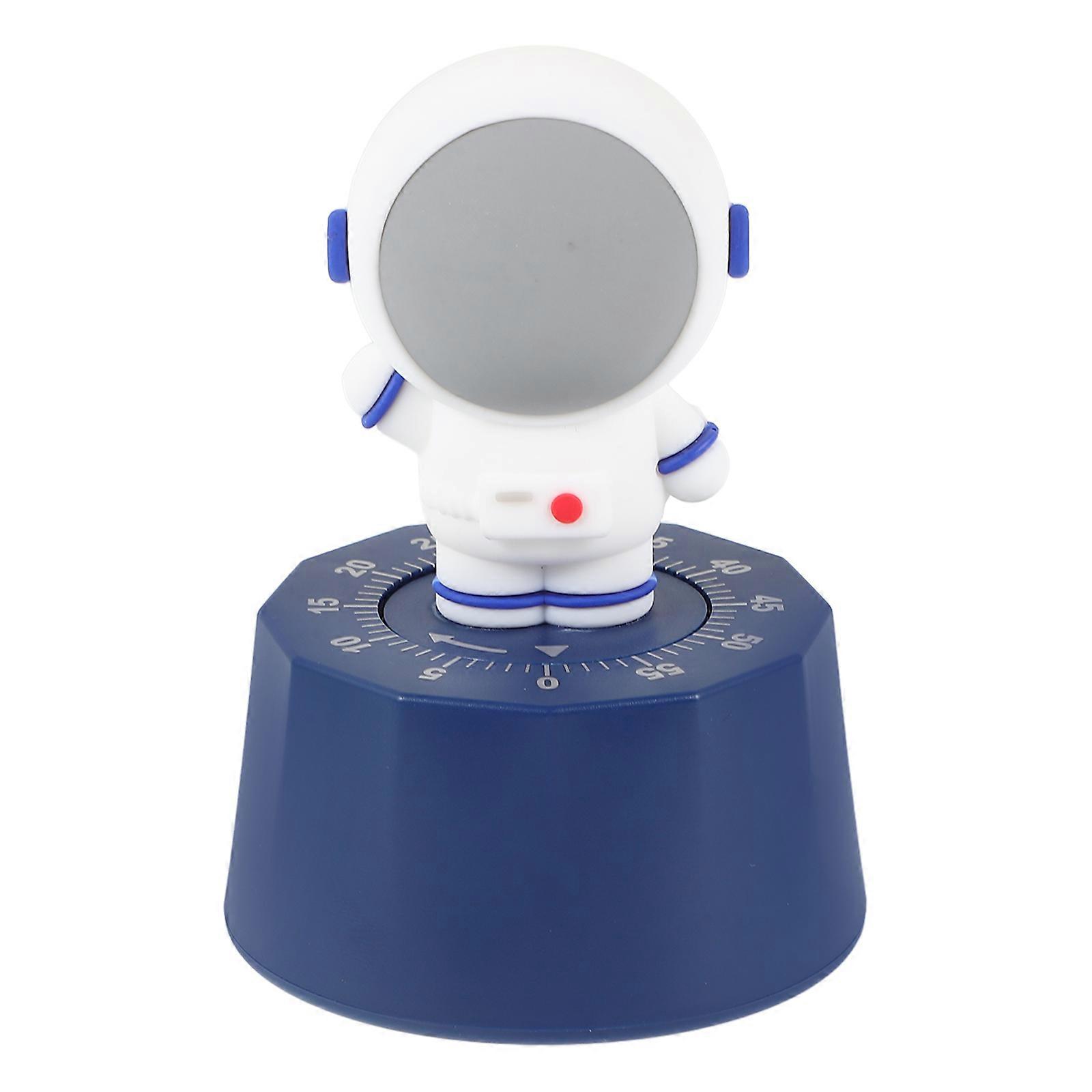 Mechanical Timer Cartoon Timer for Study Timing 4Pcs Blue Plastic