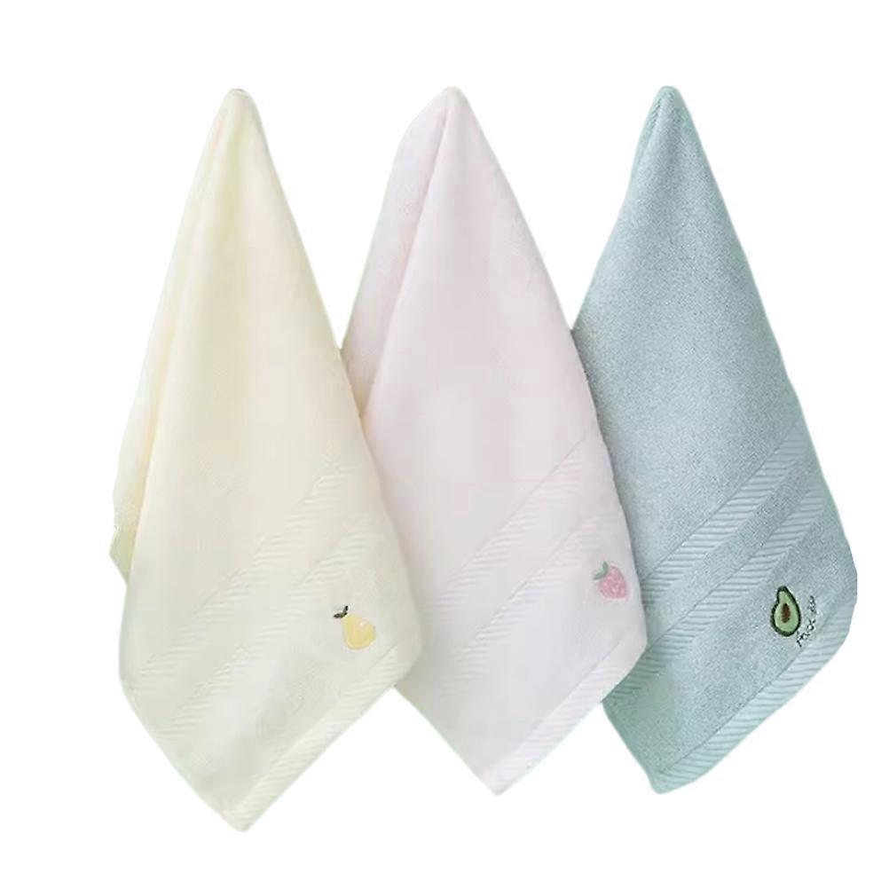 Soft Cartoon Fruit Hand Towels For Daily Use Absorbent Towels For Infants 9 Pcs
