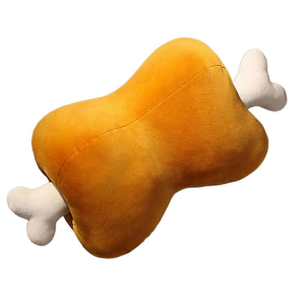 Chocolate Meat Bone Pillow Unique Bone Cushion Pillow for Decoration