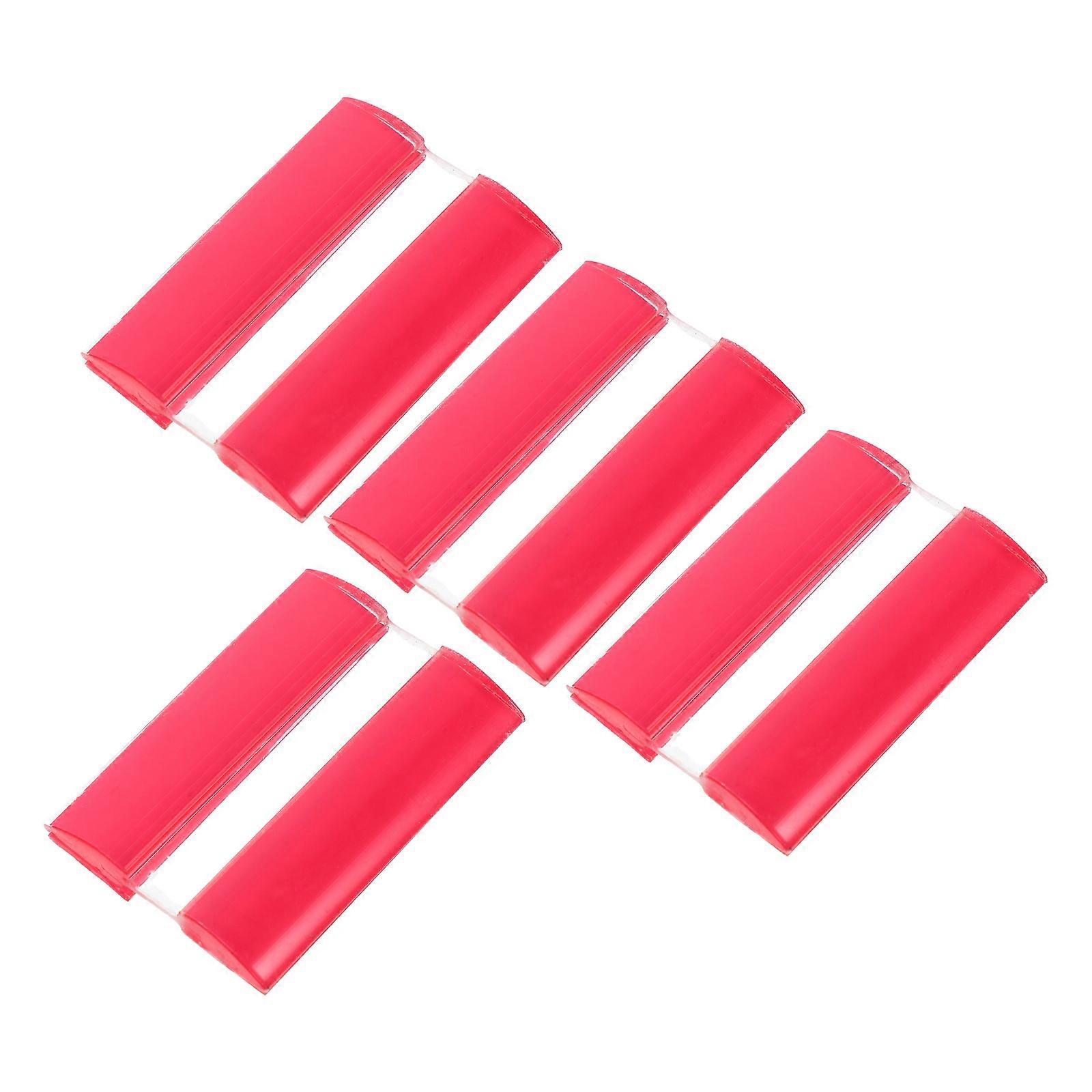 Acrylic Lock Hasp for Mini Jewelry Box with 12Pcs Clear Hinges