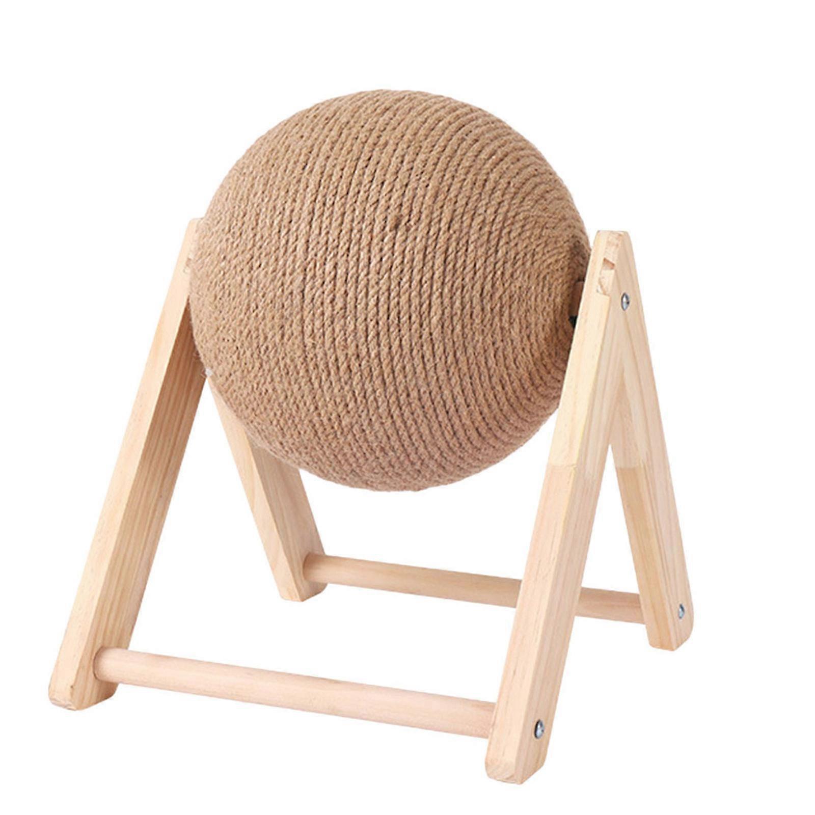 Cat Plaything for Scratching 2Pcs Sisal Cat Scratcher Ball Toy