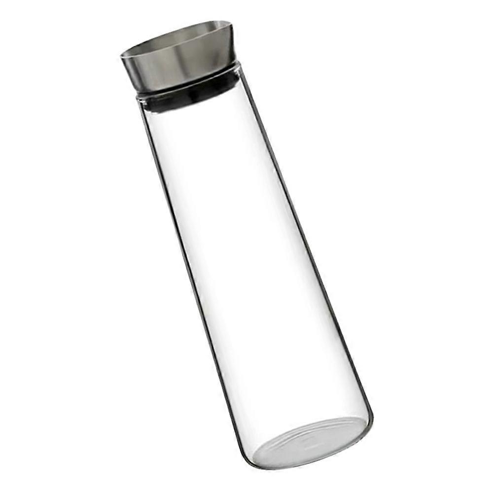 Clear Jug Cold Water Pitcher Party Entertainment Borosilicate Glass Large Capacity 1Pack