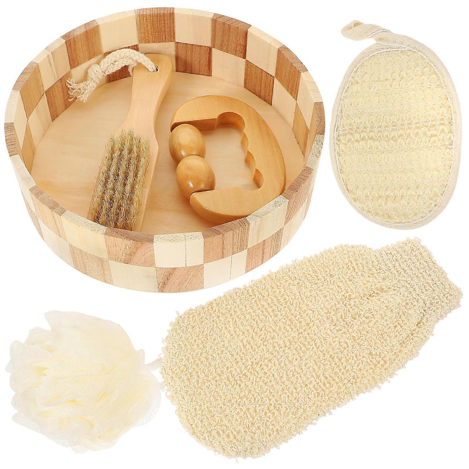 Body Exfoliating Tool Set Designed For Women And Mothers In 21.00X21.00X6.00Cm For Spa Sets
