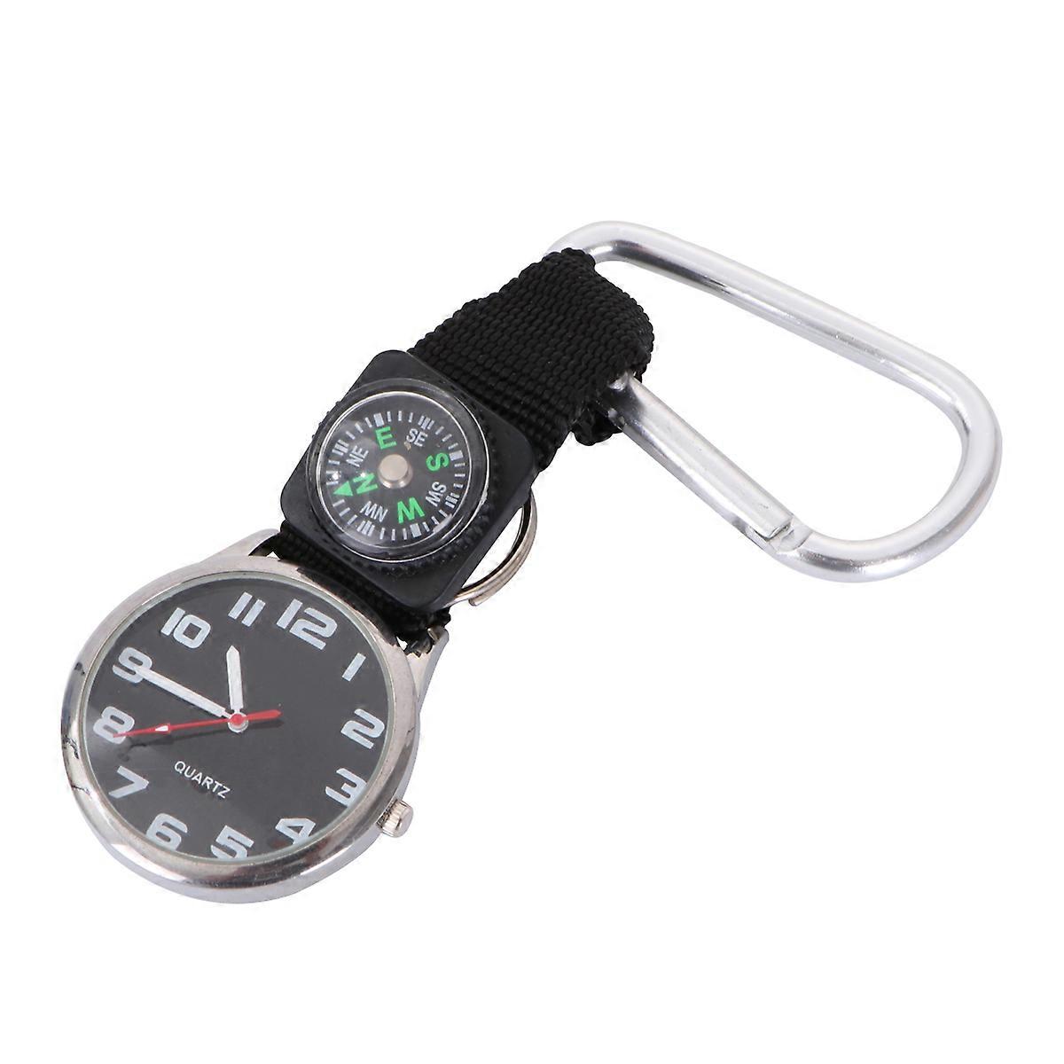 Mountaineering Watch Clip Watch with Glow Pointer