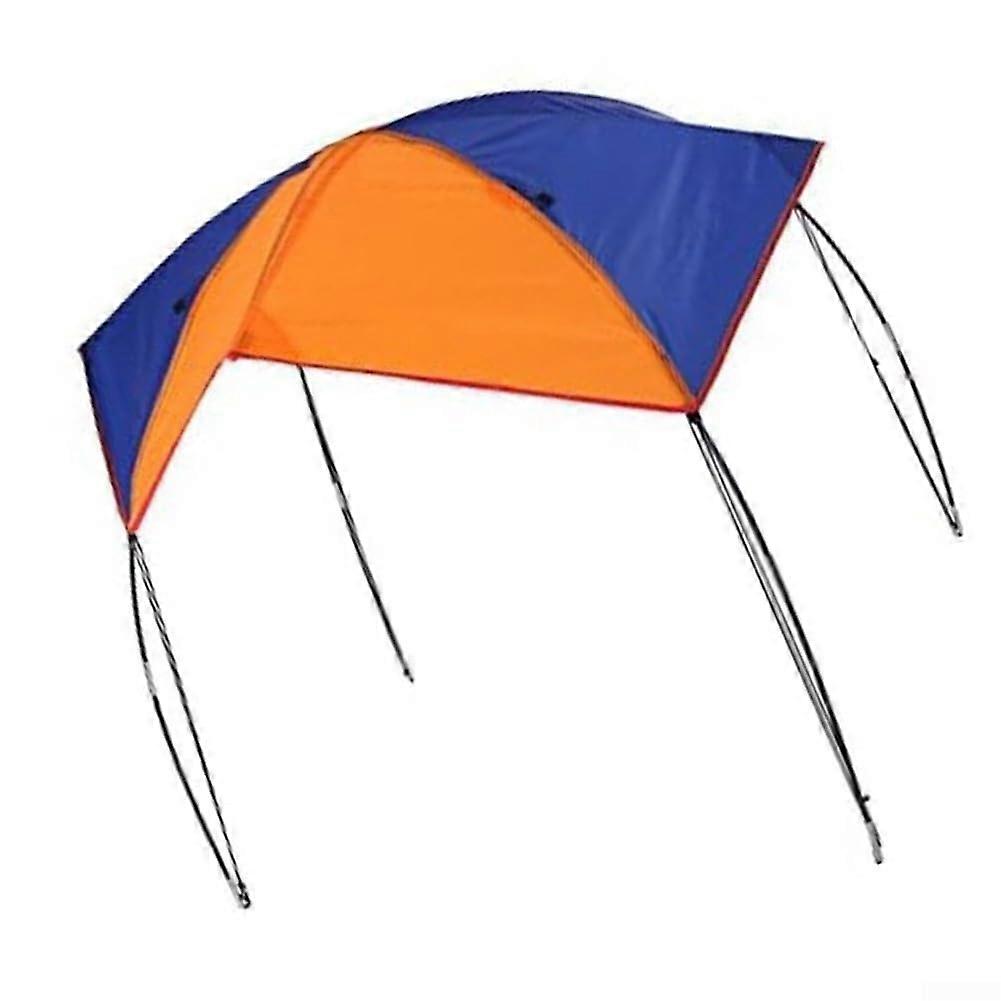 Inflatable Boat Canopy Awning Sun Shelter Marine Shade Cover 193 X 151 Cm Portable Fishing Rain Canopy