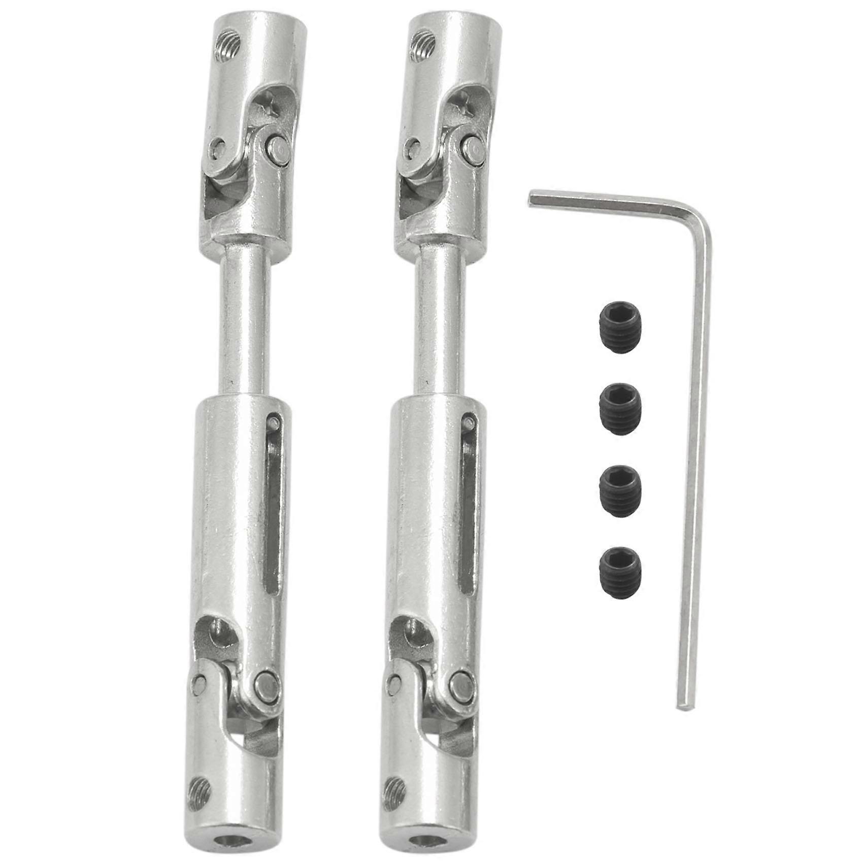 Upgrade Metal CVD Drive Shaft for D12 C24 C34 B14 B24 B16 B36 MN D90 MN99S RC Car Parts Accessor