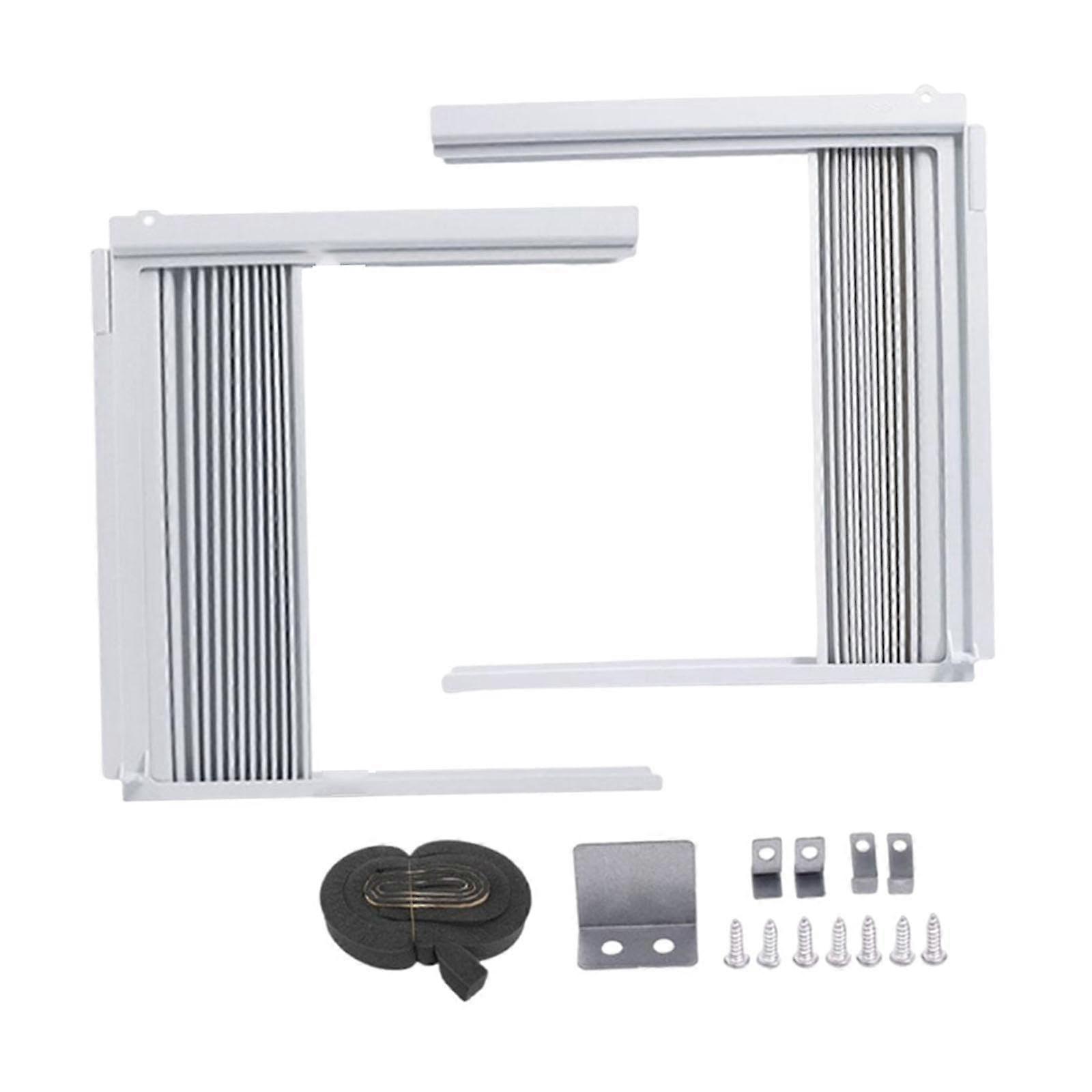 Replacement Side Panel for Window Air Conditioners With Frame, Universal Fit, Compatible With Most Window AC Units