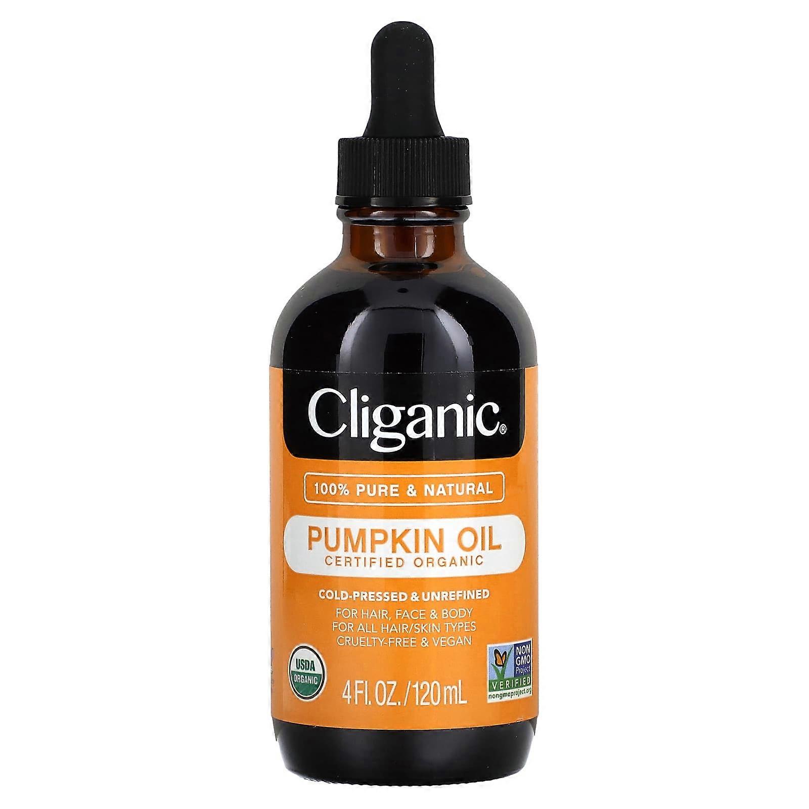 Organic Pumpkin Oil, 4 fl oz (120 ml)
