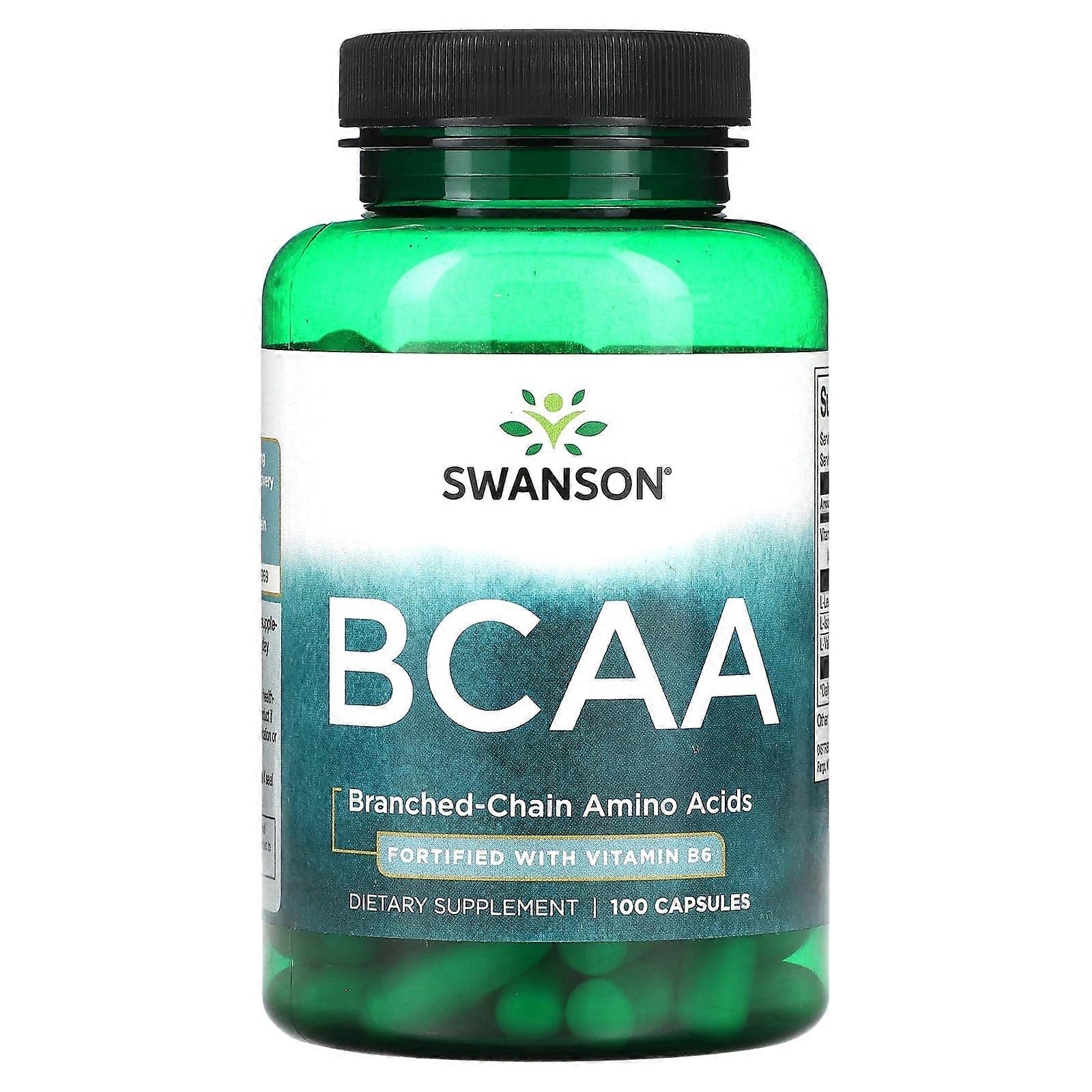 BCAA, 100 Capsules