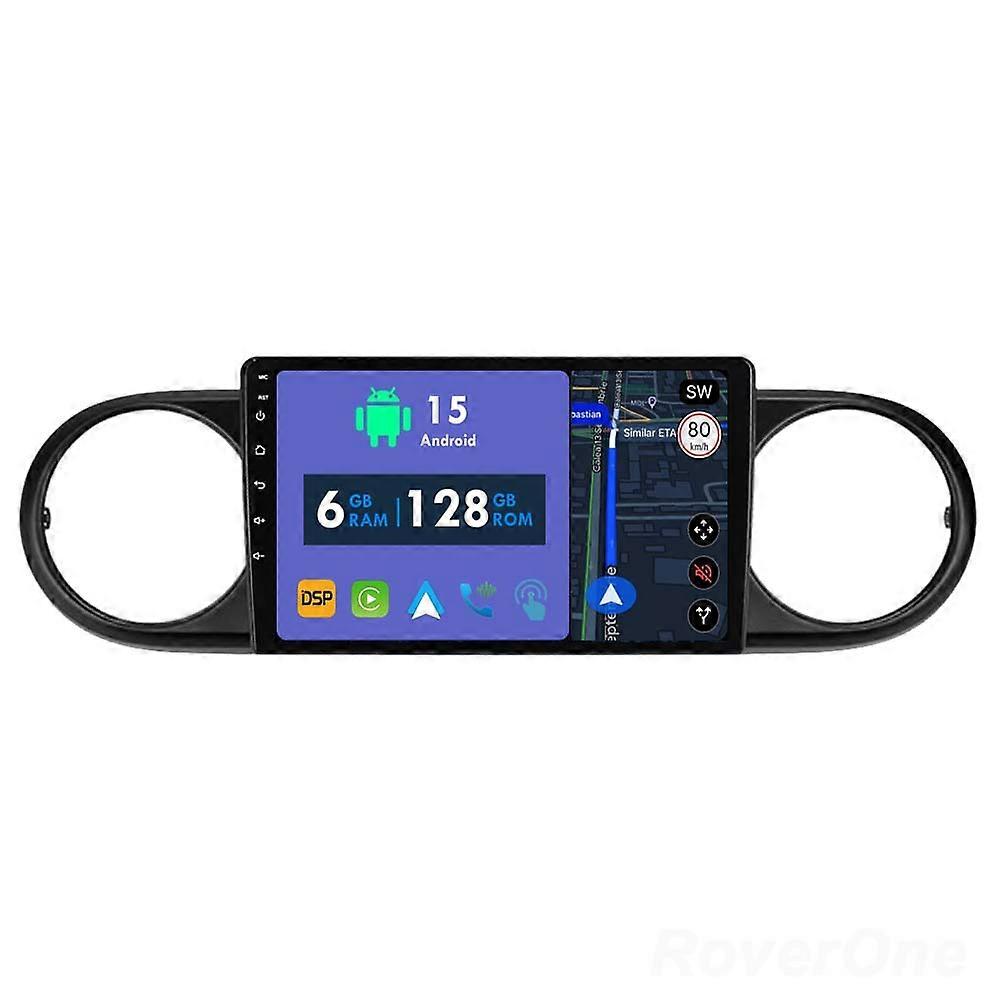 Car Radio 6G+128G CarPlay GPS Navigation Head Unit for Toyota Corolla Rumion E150 2007 - 2016 Android Auto Bluetooth Stereo Touch Screen