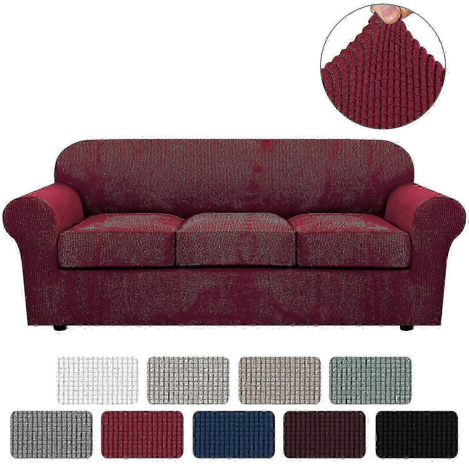 clearance 9Inch LED Digital Clock Display, 12/24H, Big Digits, Small Silent Wall Clock (Red)