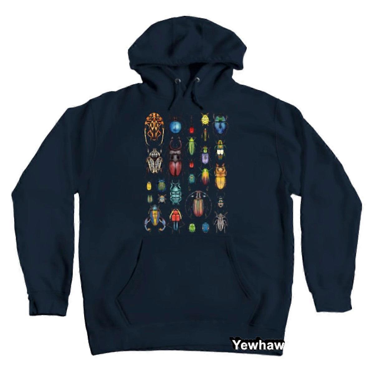 Beetle Collection Hoodie Bugs Unisex Sweatshirt Pullover With Pocket