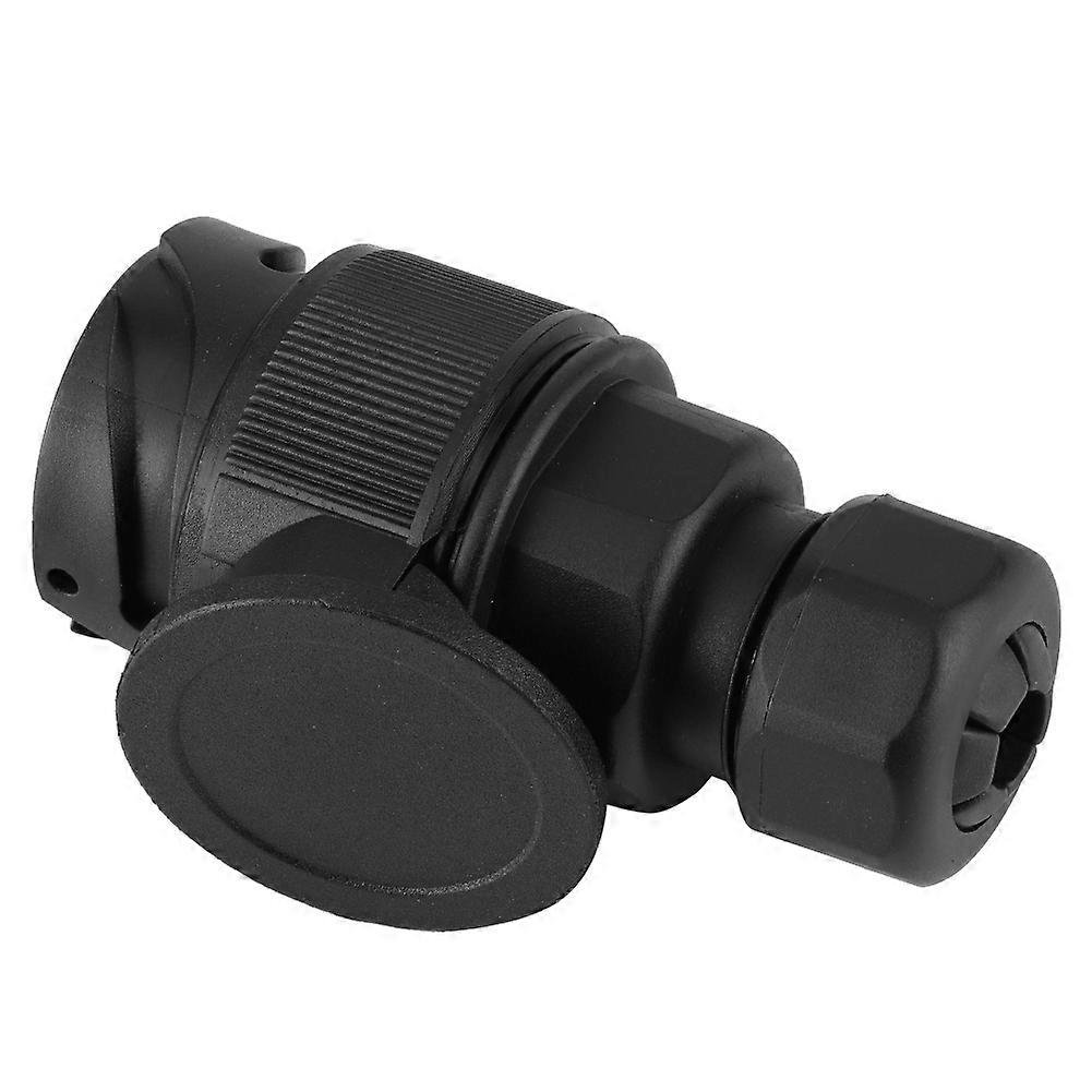 Portable 13-Pin Trailer Plug Connector Accessory EU 12V for RV Trailers