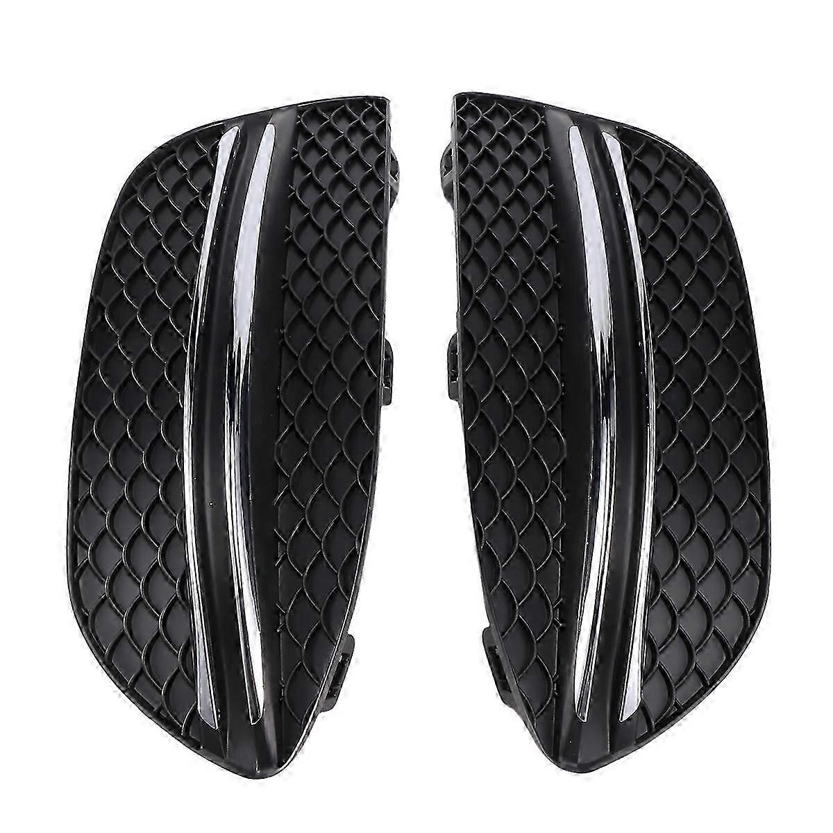 Front grille trim for C Class W205 fog light cover chrome