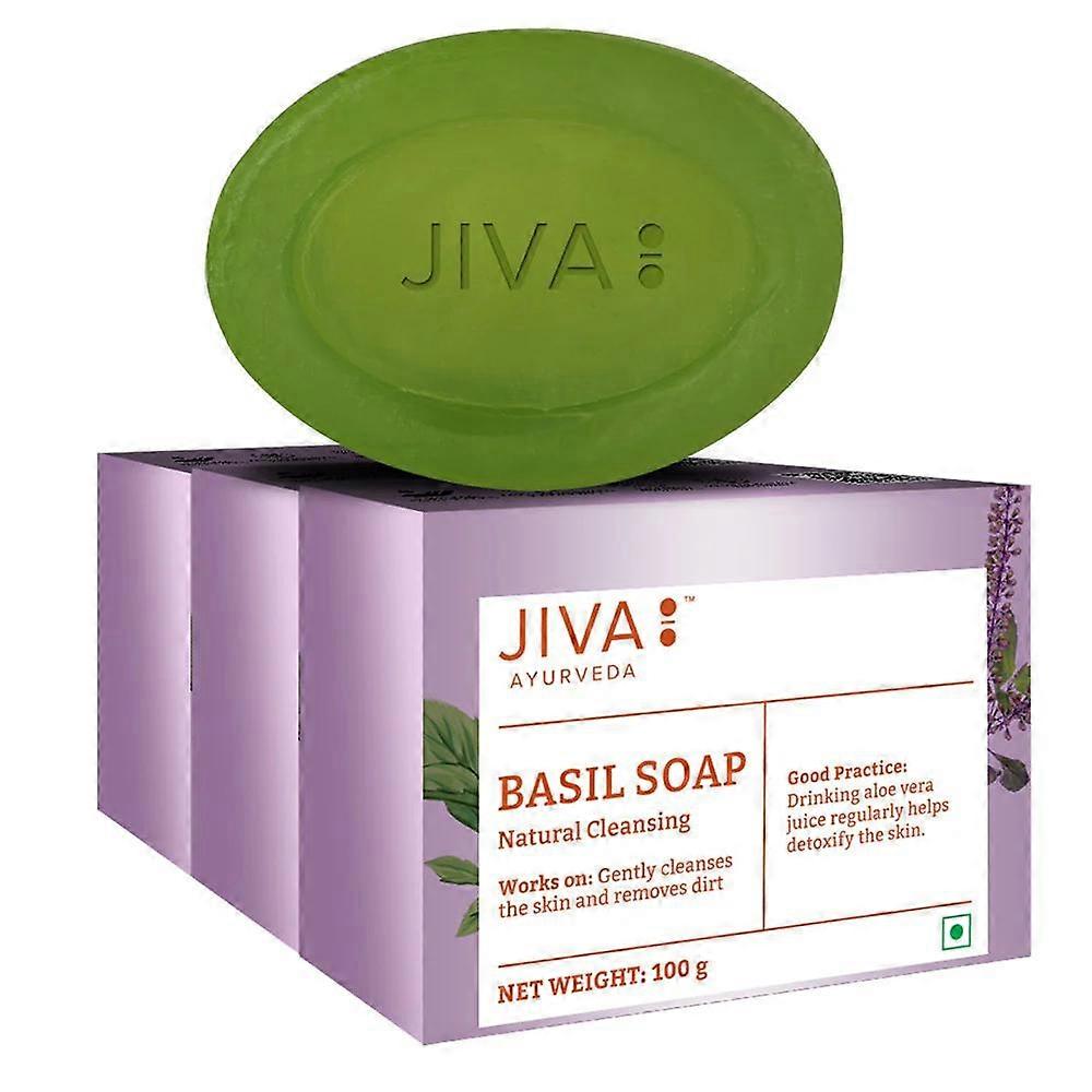 Basil Soap | Clears Acne, Pimples, Rashes And Blemishes