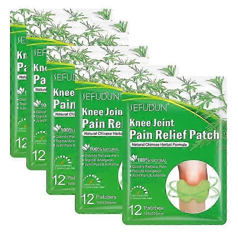 Flexiknee Natural Knee Pain Patch, Knee Joint Pain Relief Patch