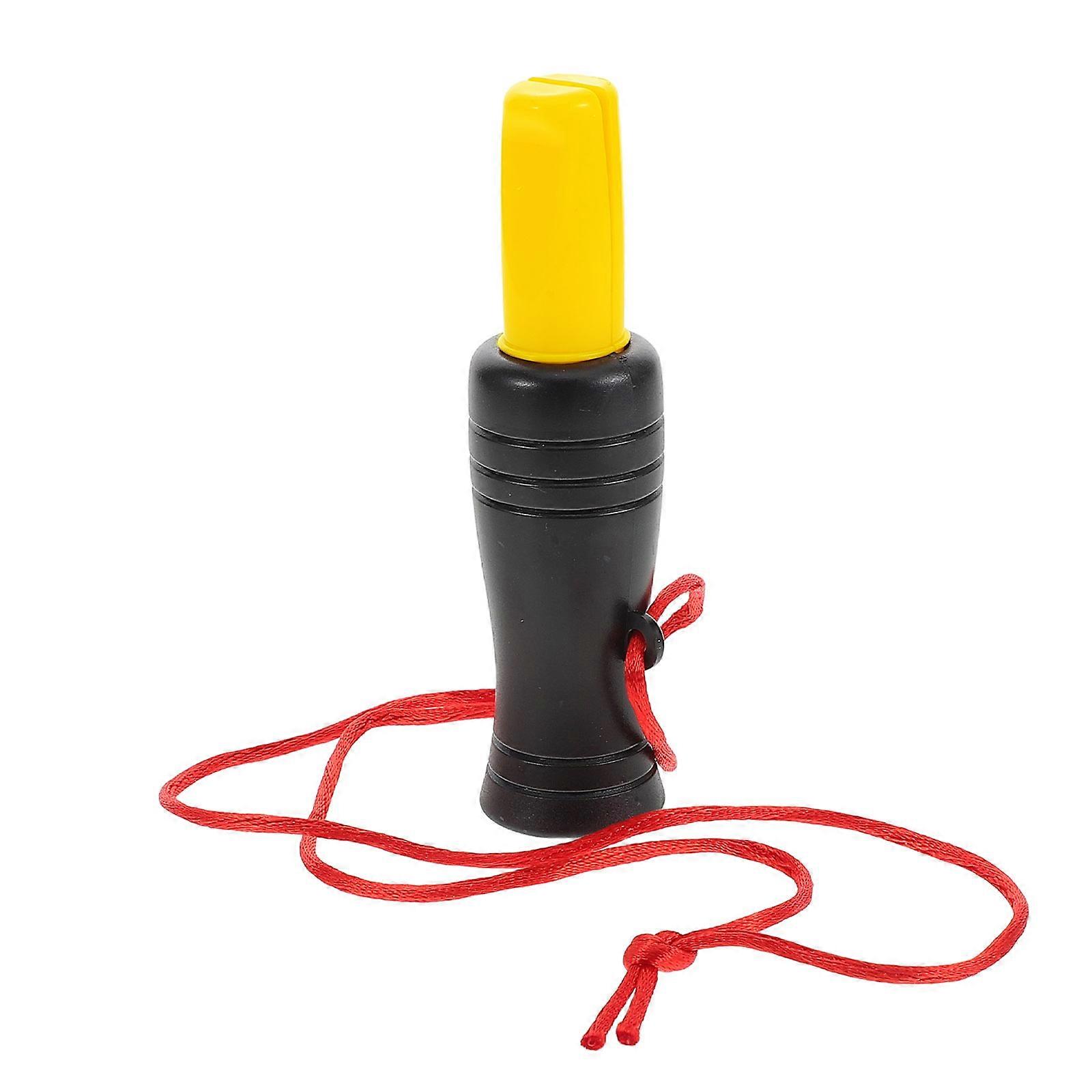 Black Duck Call Whistle for Hunting Use Made from Plastic