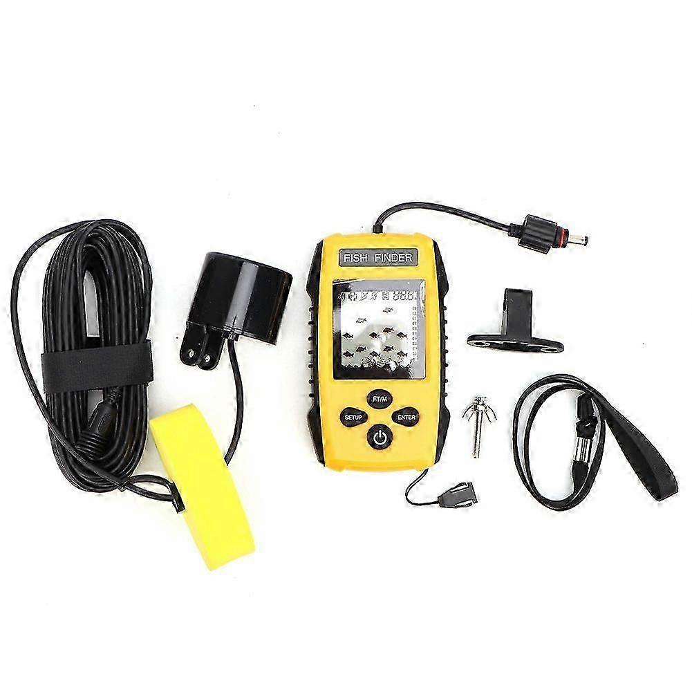 TL88 Handheld LCD Display Fish Finder Portable Fishfinder Fish Depth Finder with Sonar SensorHwy