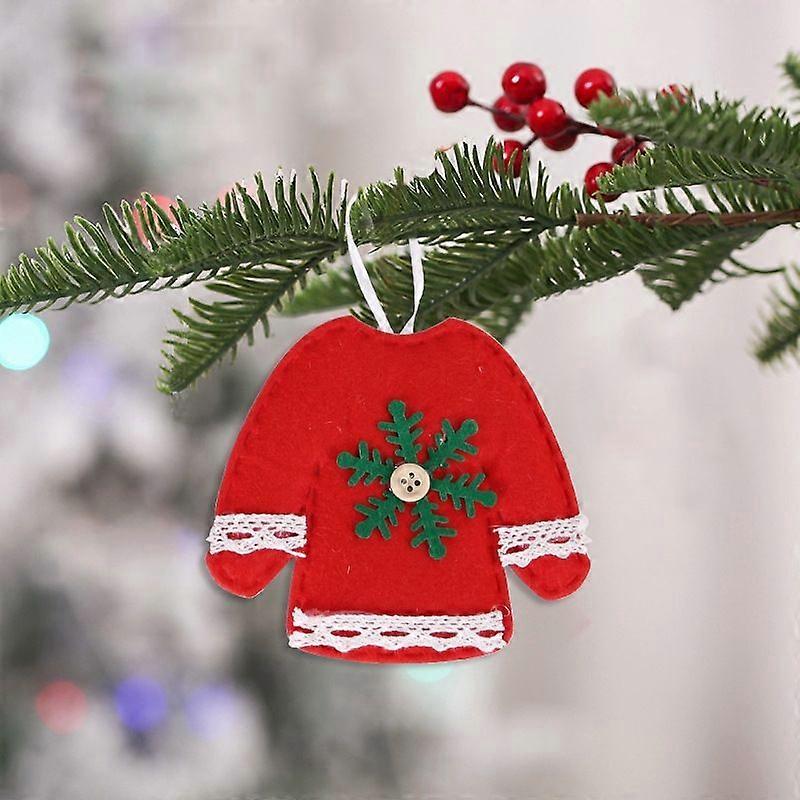 Christmas Tree Pendants, Spec: Red Clothes