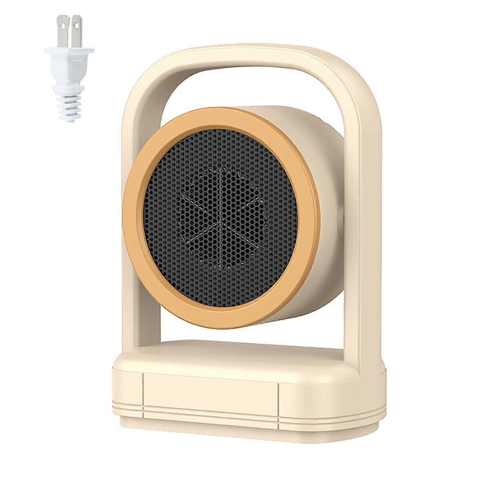 Small Heaters Portable Space Warmer with Fast Heating Technology Quiet Operation Suitable for Office Desk and Study Room  White