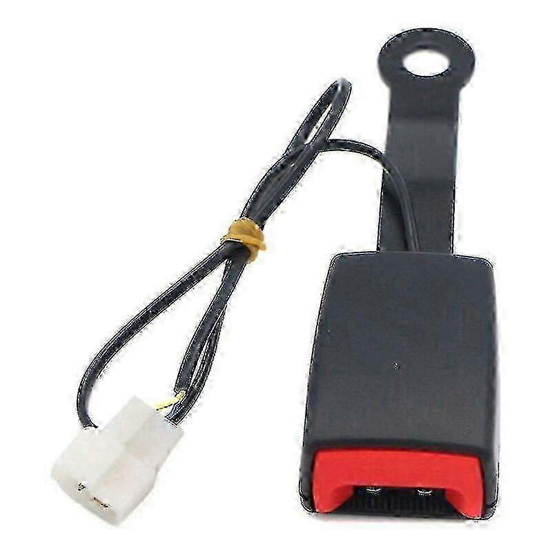 1pcs Car Front Seat Belt Buckle Buckle Socket Camlock Socket Connector Warning