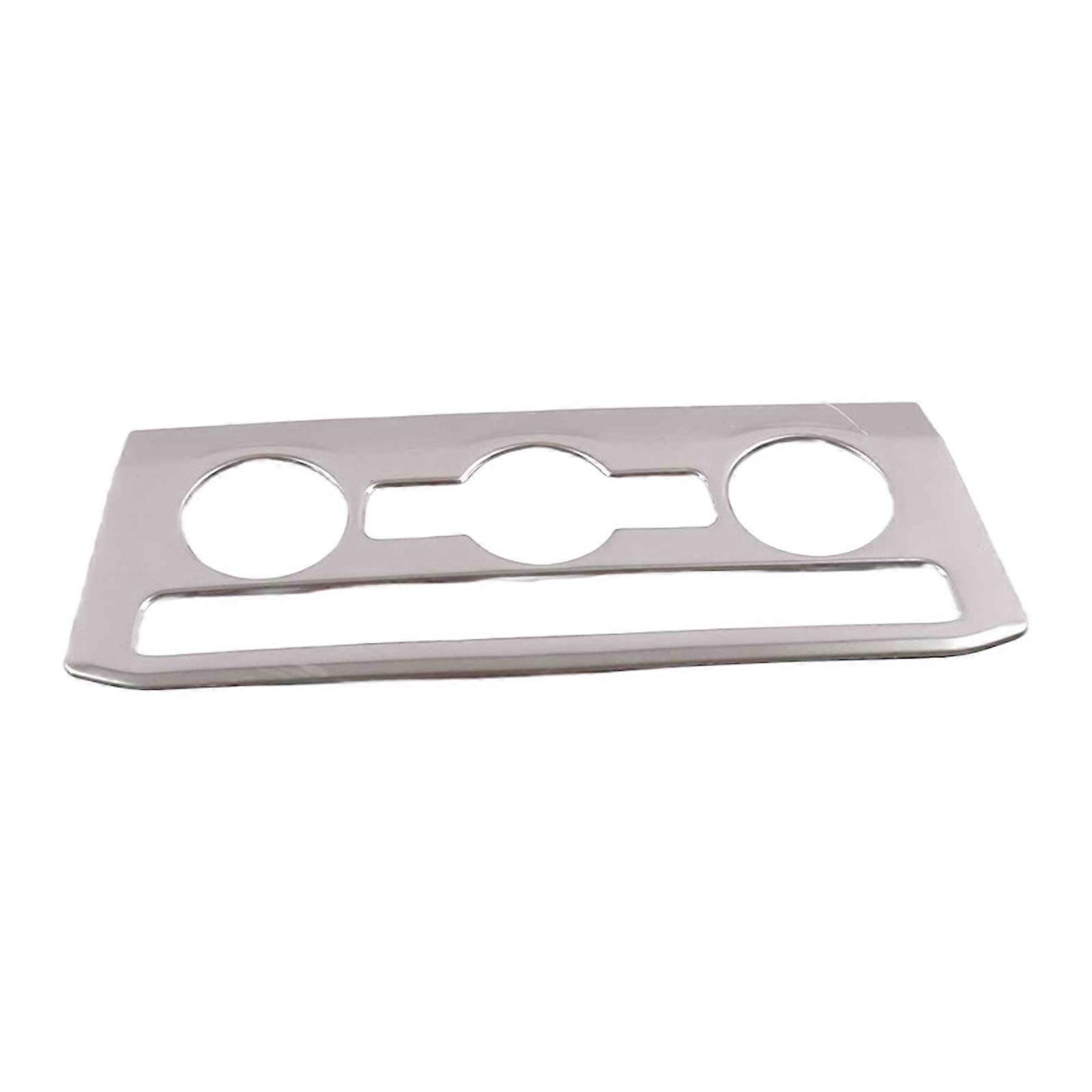 Stainless Steel Car Dashboard Panel Bezel For Enhanced Centrol Console Control Adhesive Mounting Solution Multicolor