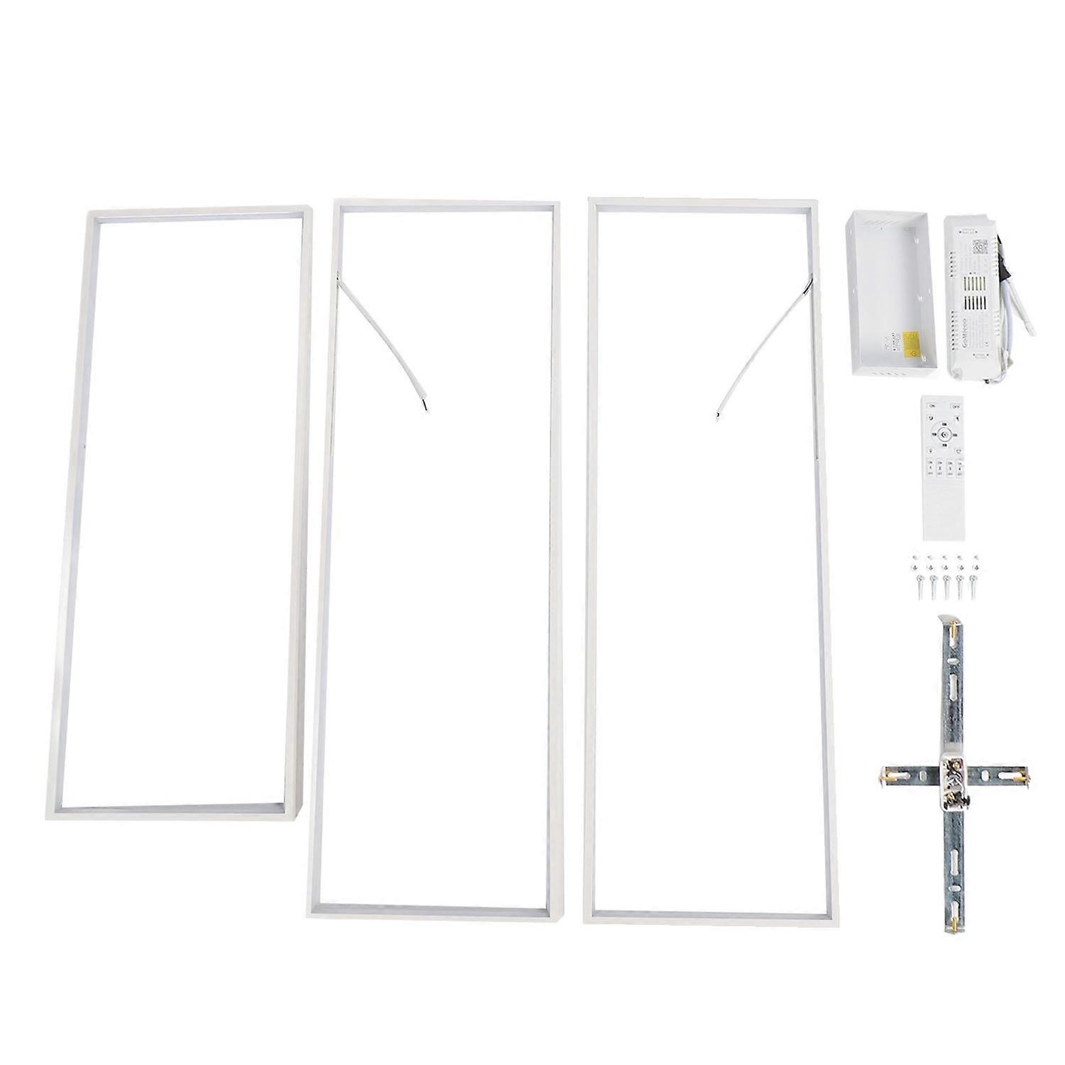 Modern LED Ceiling Light Fixture Stepless Dimming 3 Color Temperature Flush Mount Ceiling Lamp with 