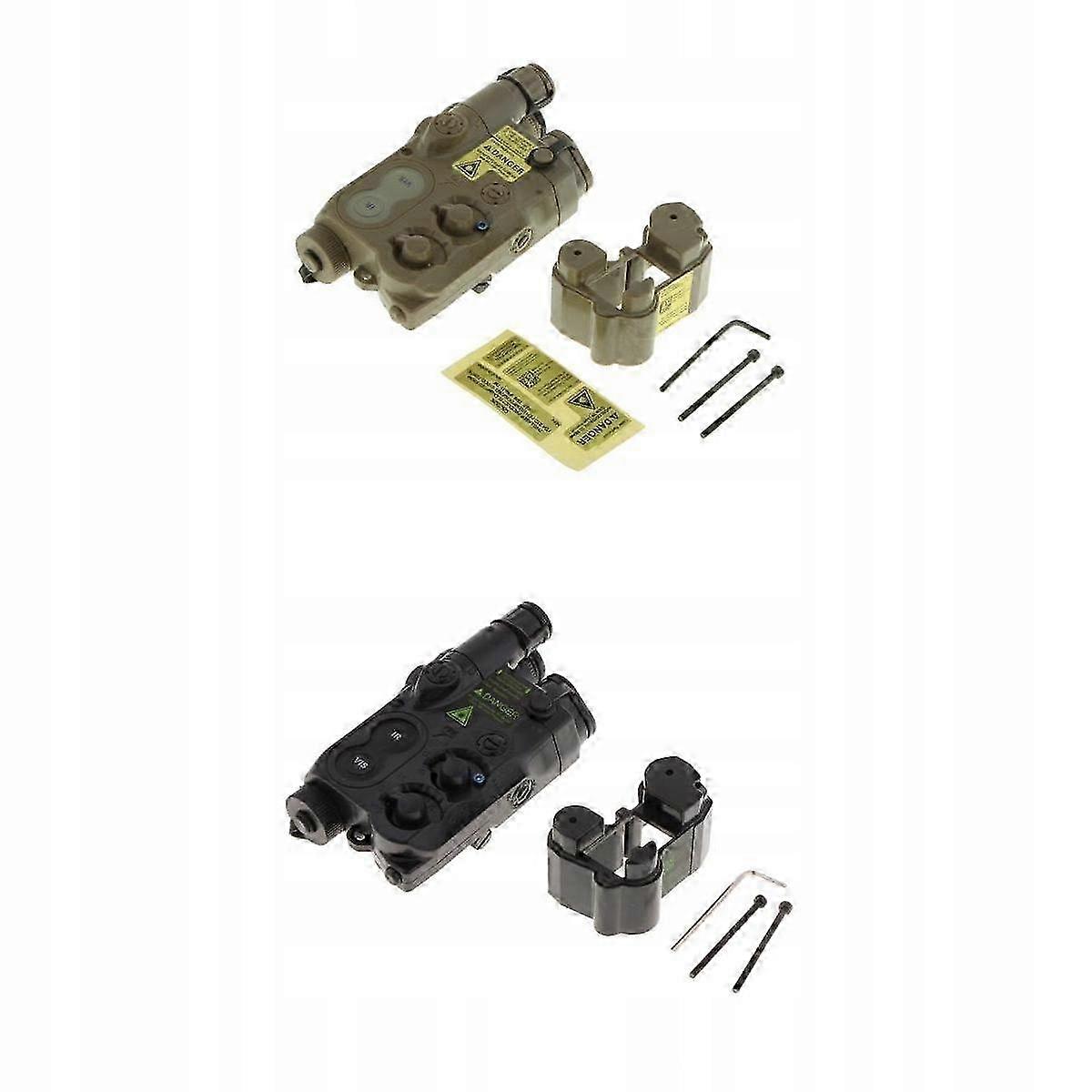 2pcs Peq16 Battery Case Box Style