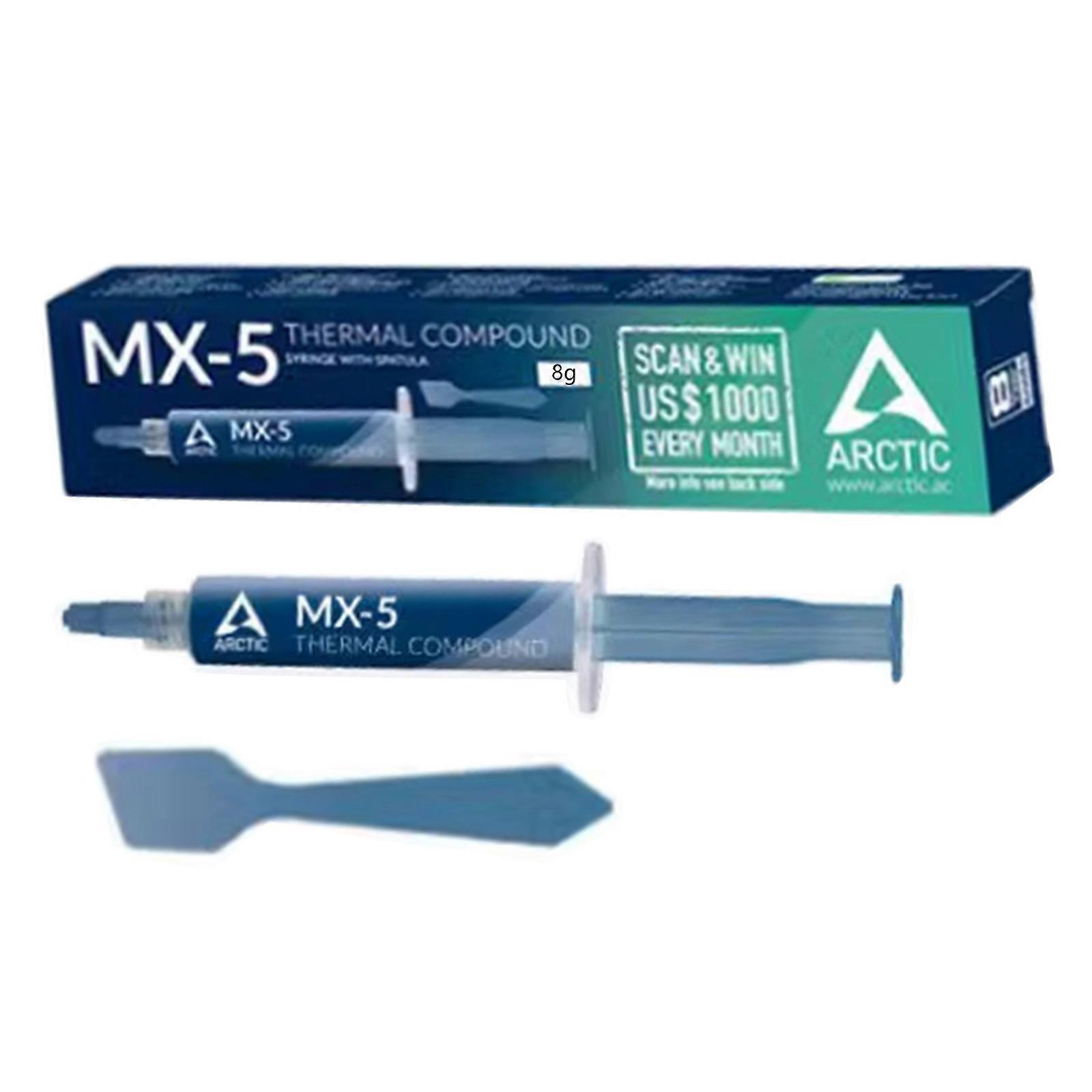 Multipurpose Thermals Interfaces Greases Material for Optimizing CPU GPU Heat Sink Performances in PC Systems Multicolor