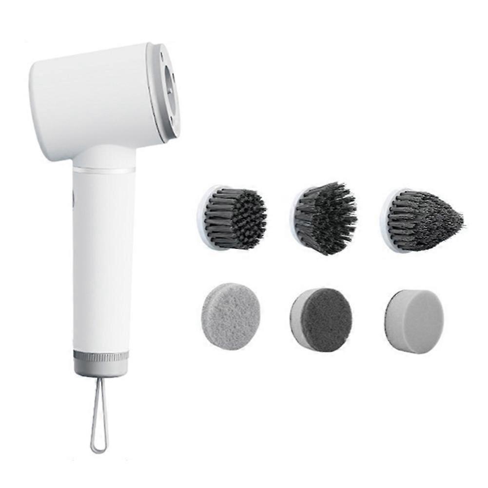 Electric Mini Cleaning Brush, Battery Tool Brush, Wall Tile Floor Kitchen Multi-Functional Cleaning