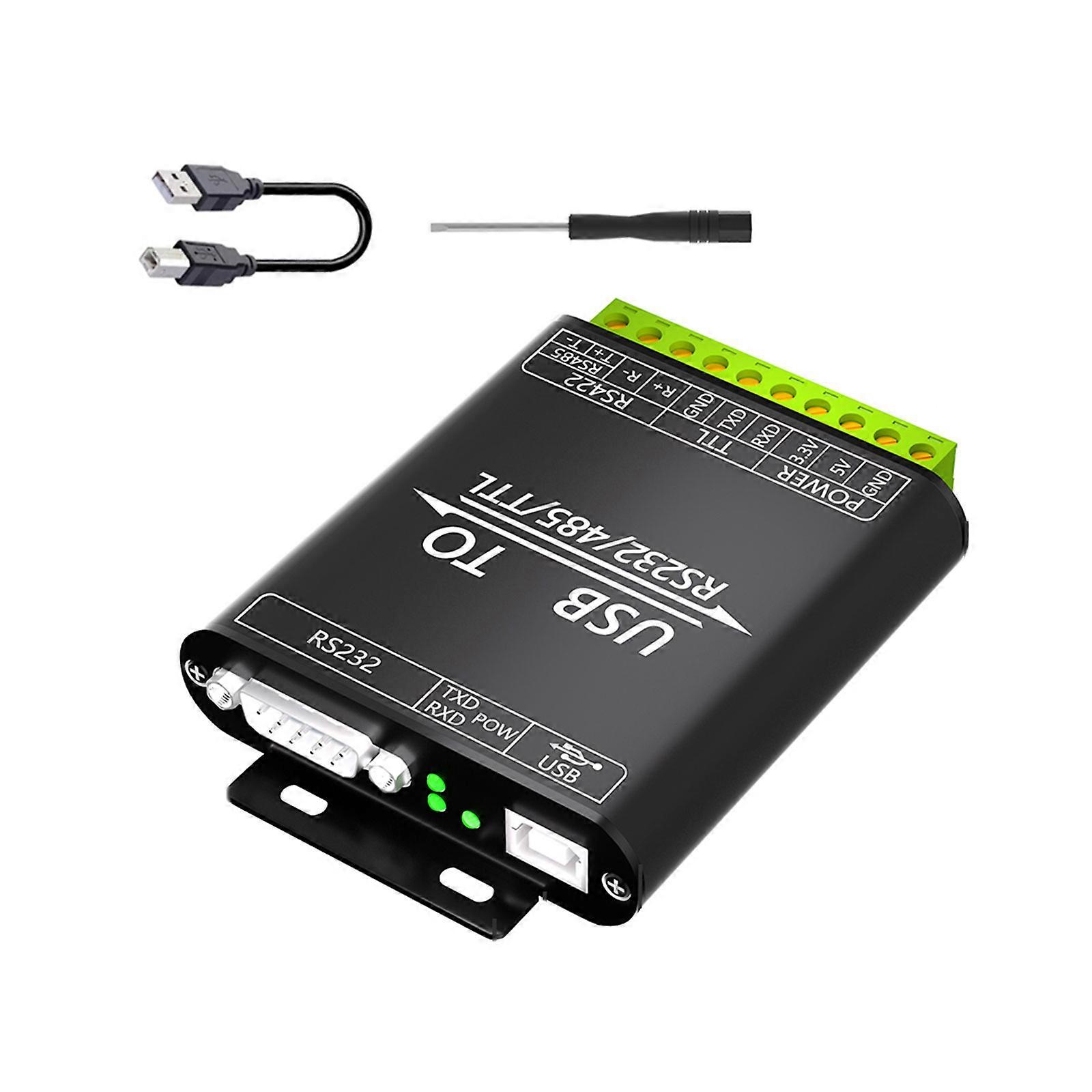 Multipurpose Computer Connection Board USB to RS232 422 232 Adapter Connection Board for Industrial Control Multicolor