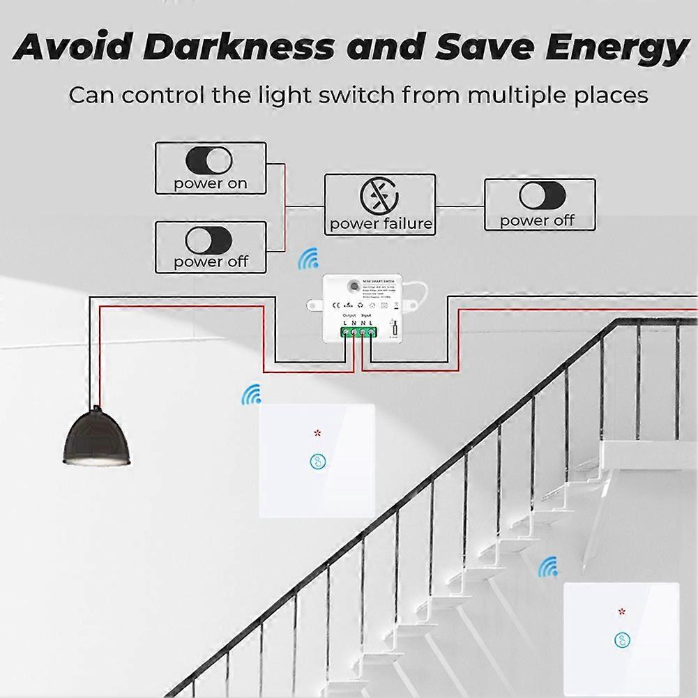 Smart Home Touch Switch Light Electrical 433Mhz Remote Control Wall Panel Button Receiver Led Lamp 3 Gang Switch