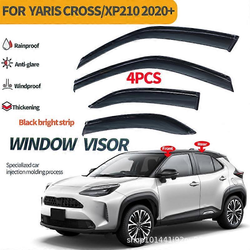 Applicable to+ 1 set For Toyota Yaris CROSS Xp210 2020 Window Visor Rain Deflector