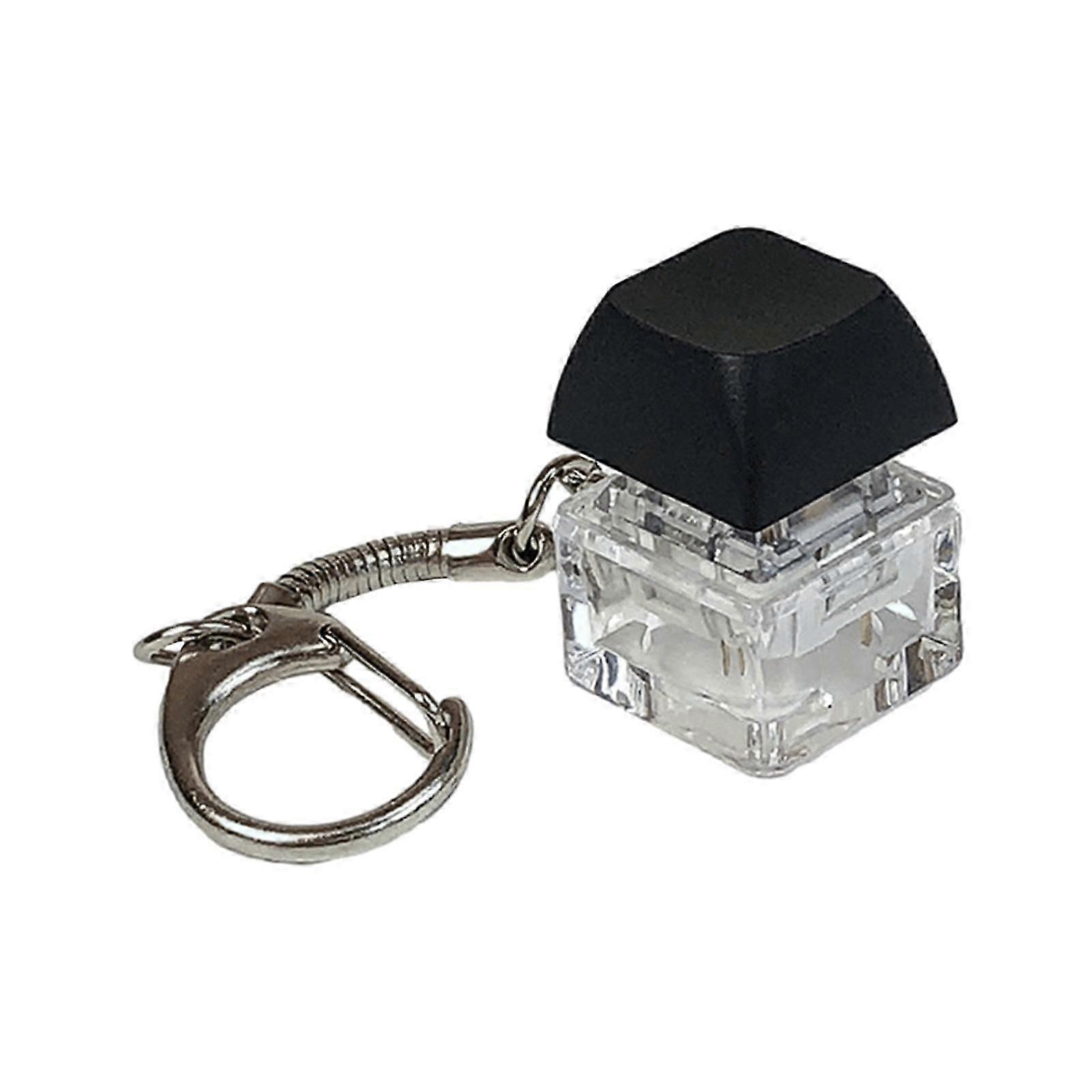 Keyboard Fidget Keychain Fidget Clicker Keychain Fidget Button Keycap Fashion