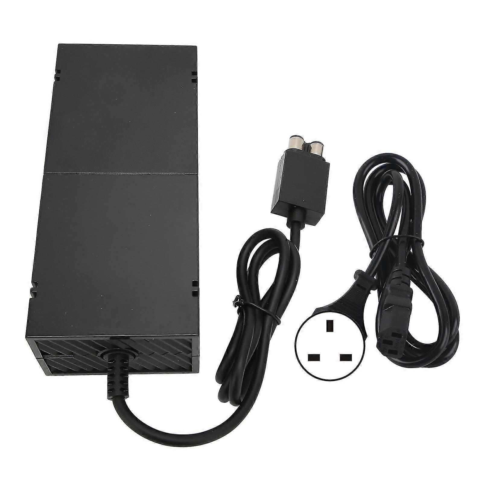 Xbox One Power Adapter Universal Game Console Charger with Power Cord 100-240V UK Plug Compatible Replacement