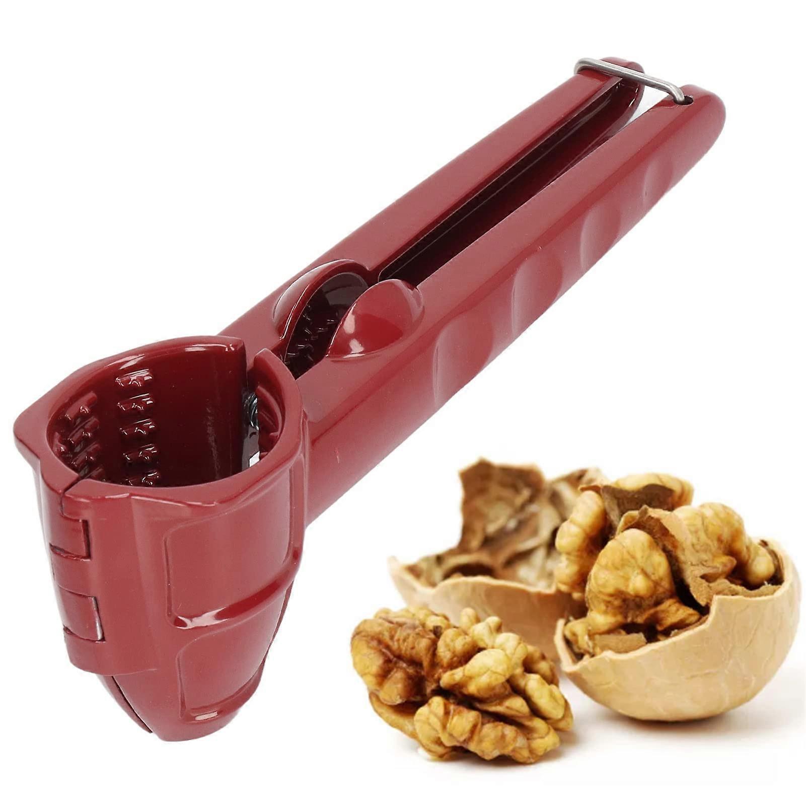 Nutcracker Tool Cup Shaped Heavy Duty Aluminum Opener for Walnuts Chestnuts and Seeds