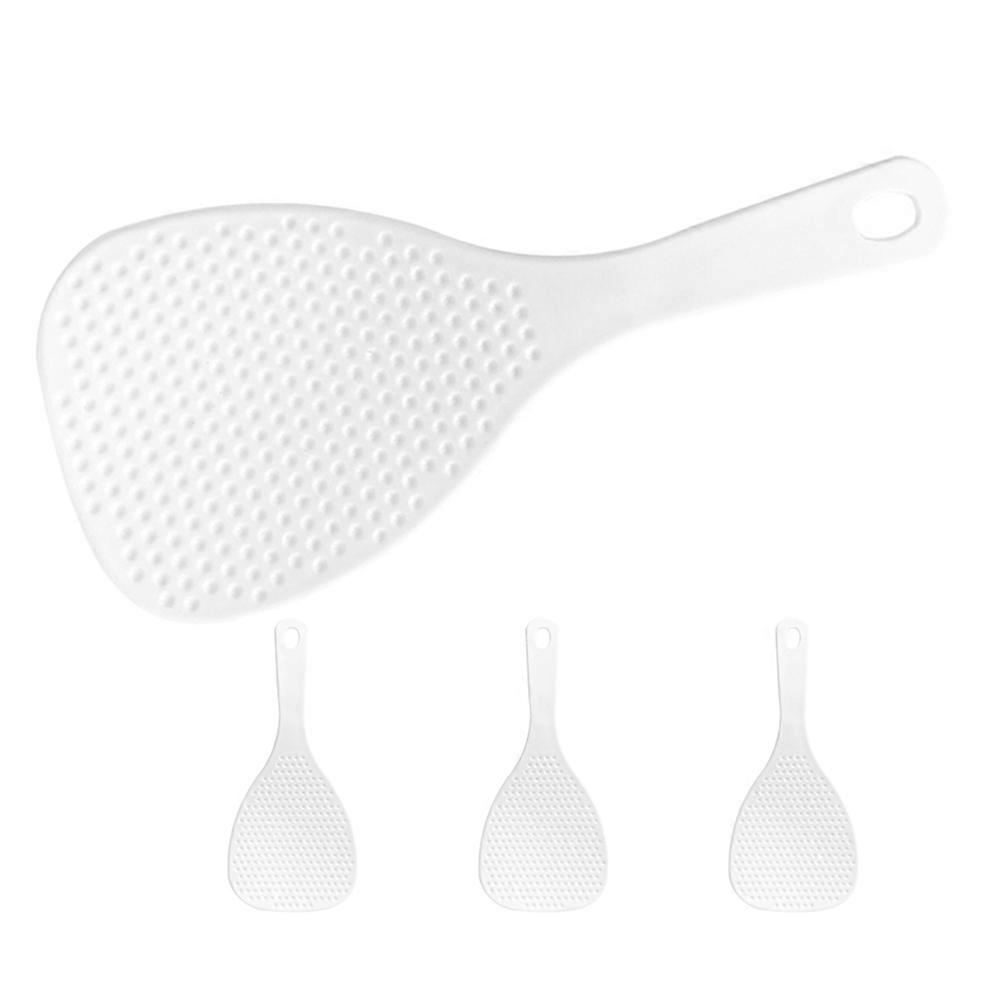 Nonstick Rice Spoon for Kitchen with Handle and Easy Clean Design 4 Pieces