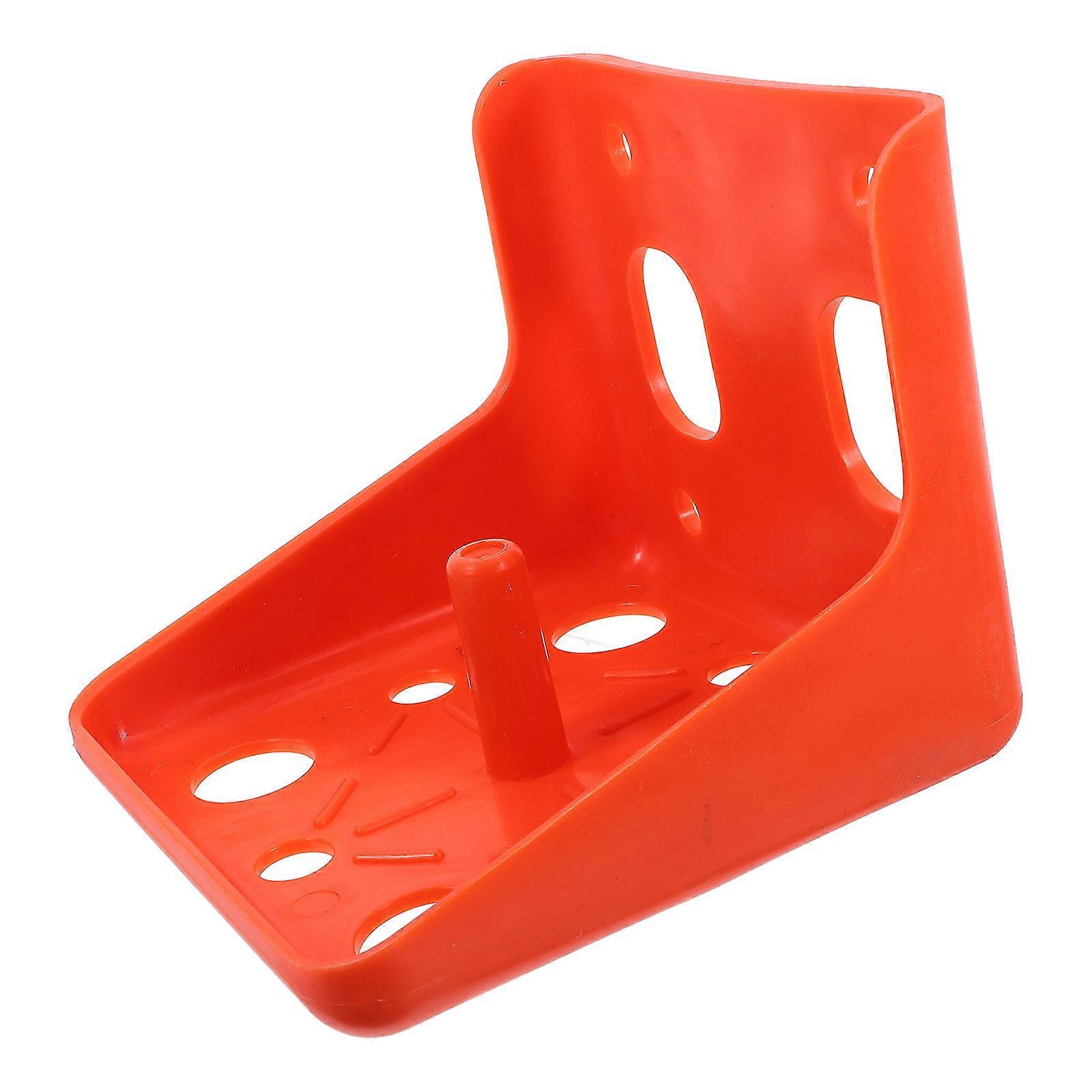 Salt Block Holder for Livestock Designed for Easy Licking