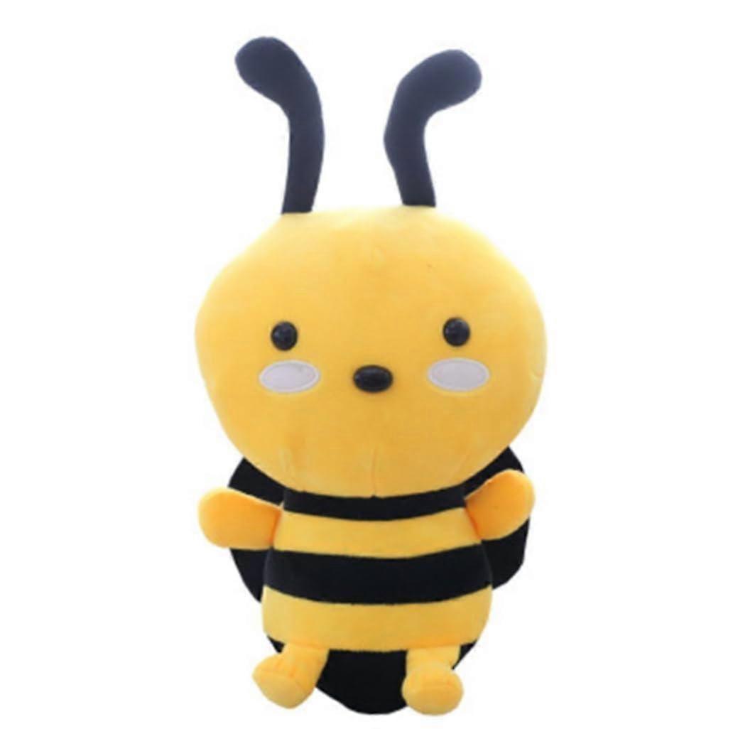 Bee Plush Toy 12 inch Cute Stuffed Animal Pillow with Realistic Design and Ultra Soft Fabric